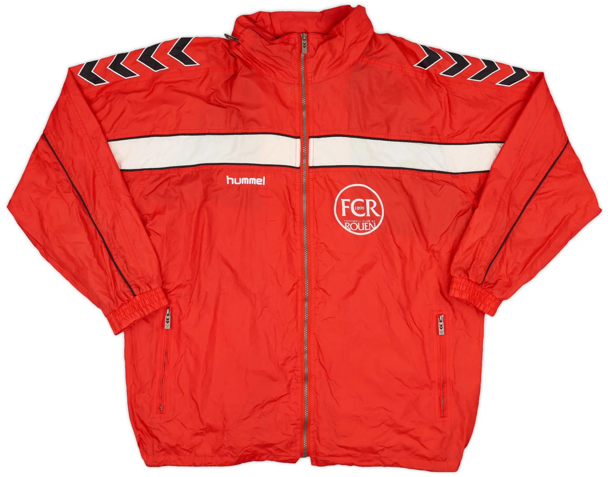 2003-04 FC Rouen Hummel Track Jacket - 7/10 - (XL)