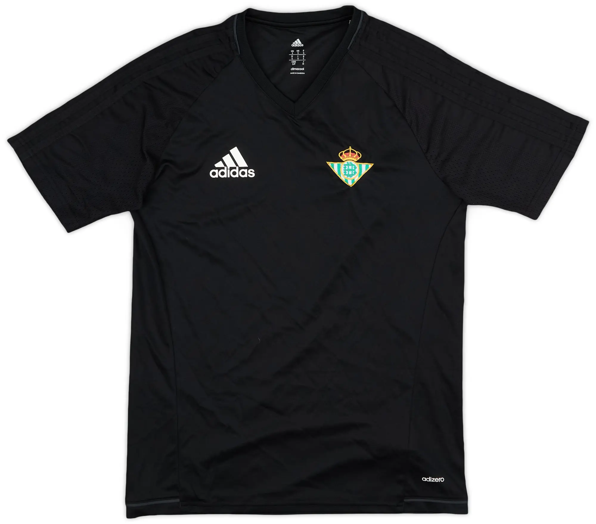 2017-18 Real Betis adidas Training Shirt - 9/10 - (S)