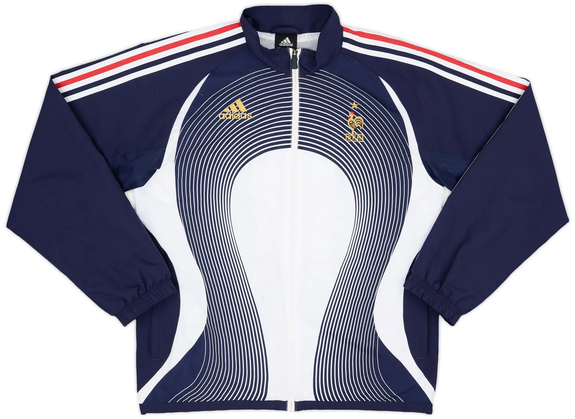 2006-07 France adidas Track Jacket - 7/10 - (S) | FRAJ06258222used