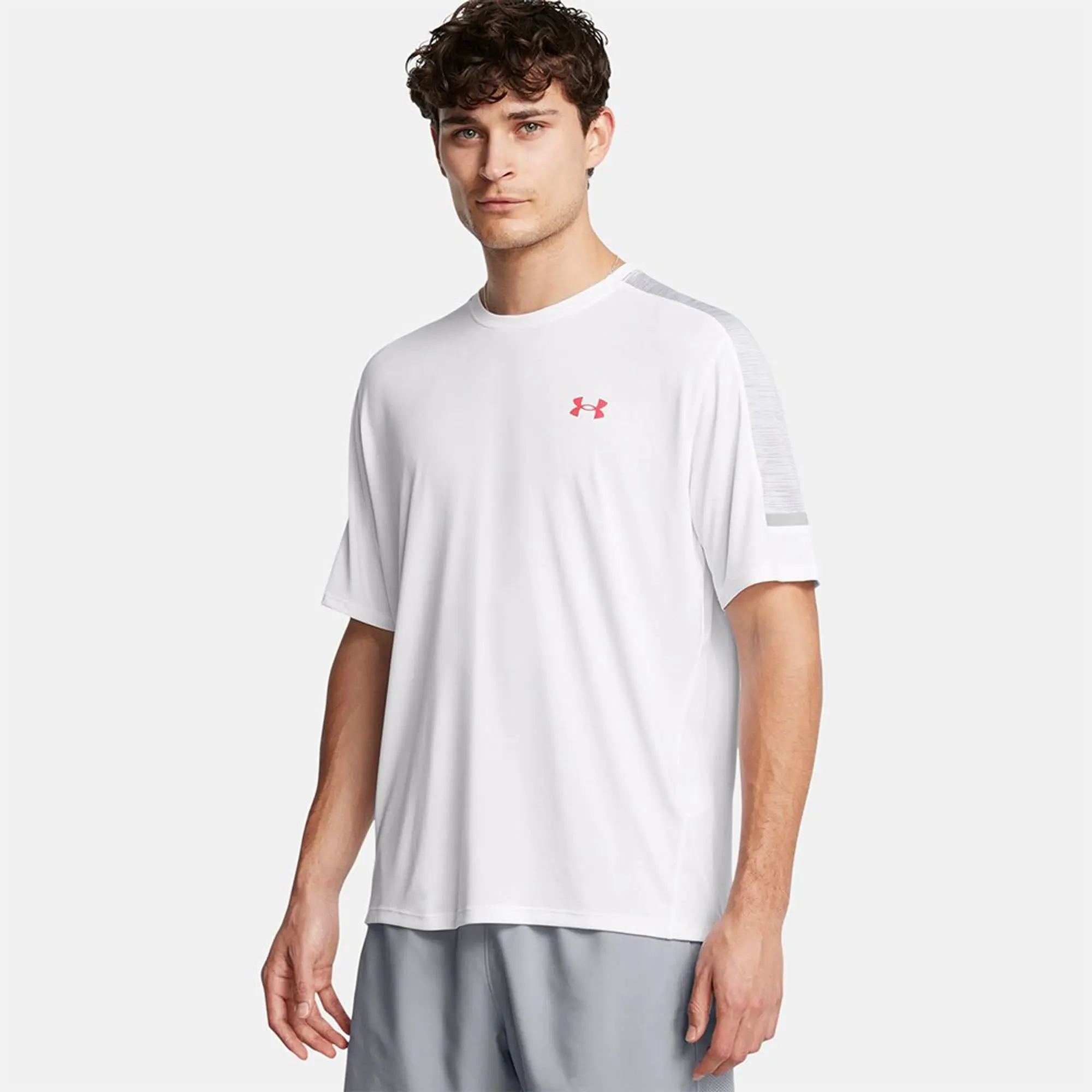Under Armour Tech+ T-Shirt - White - Mens