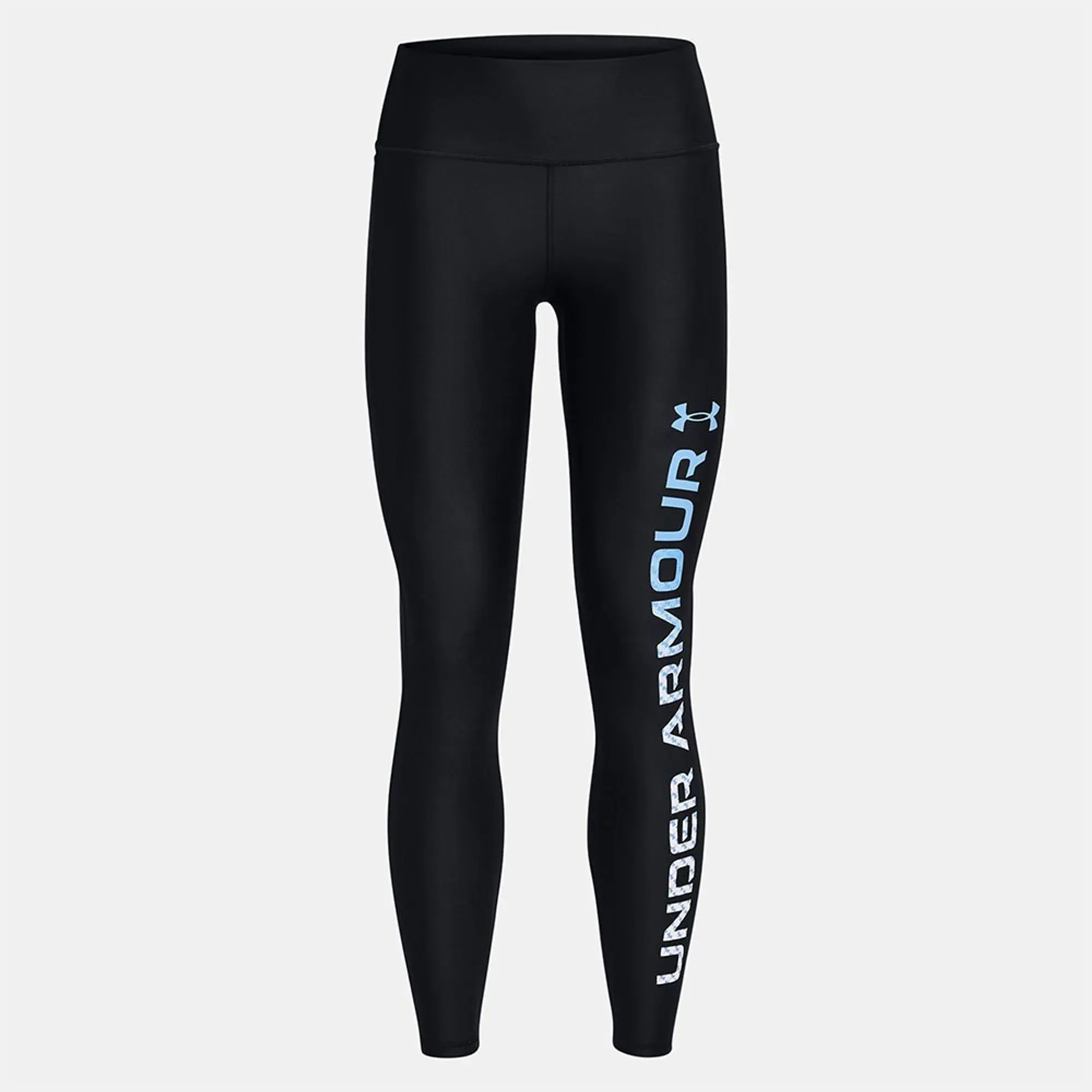 Under Armour Large Wordmark Leggings - Black - Womens