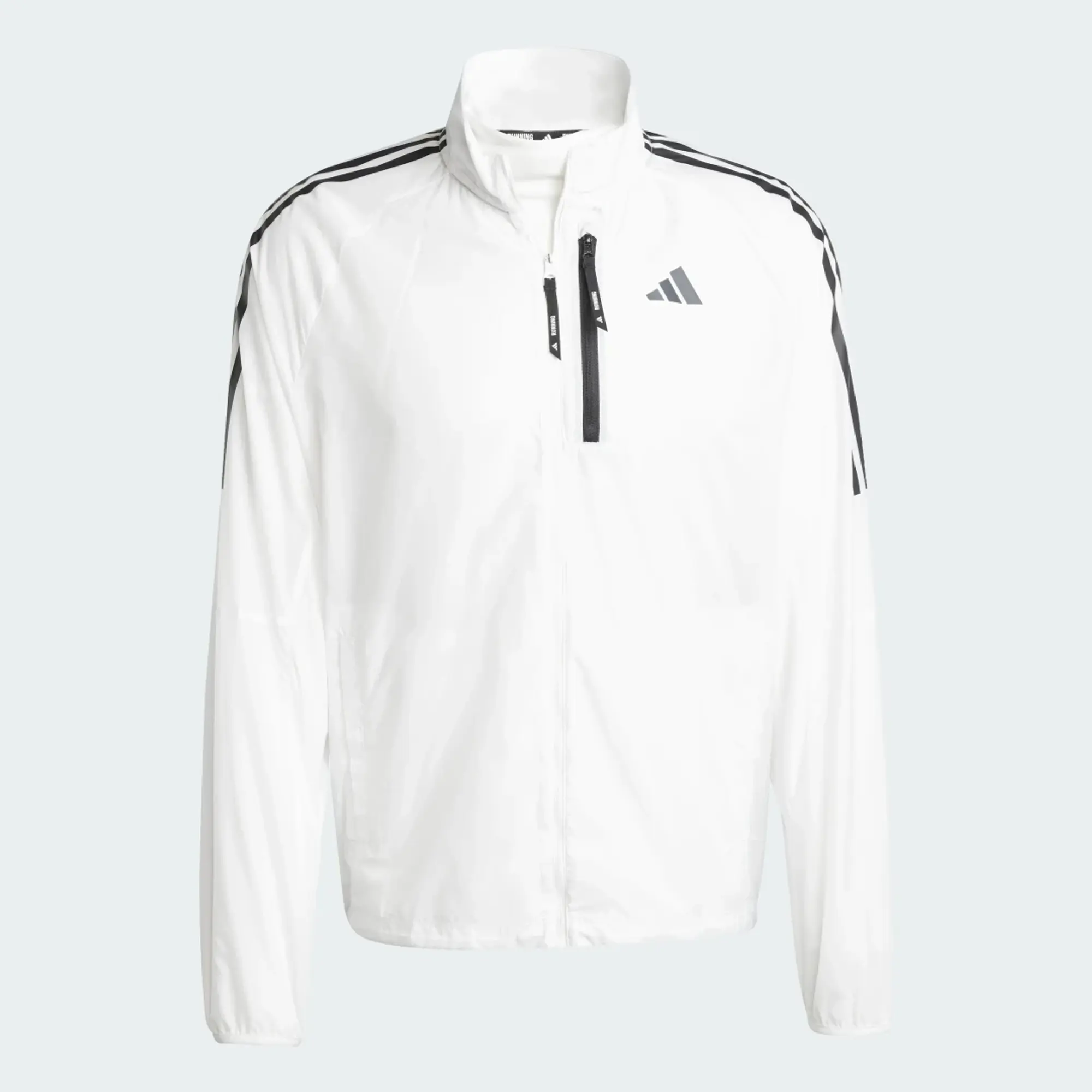 adidas Men Own the Run 3 Stripes Packable Jacket