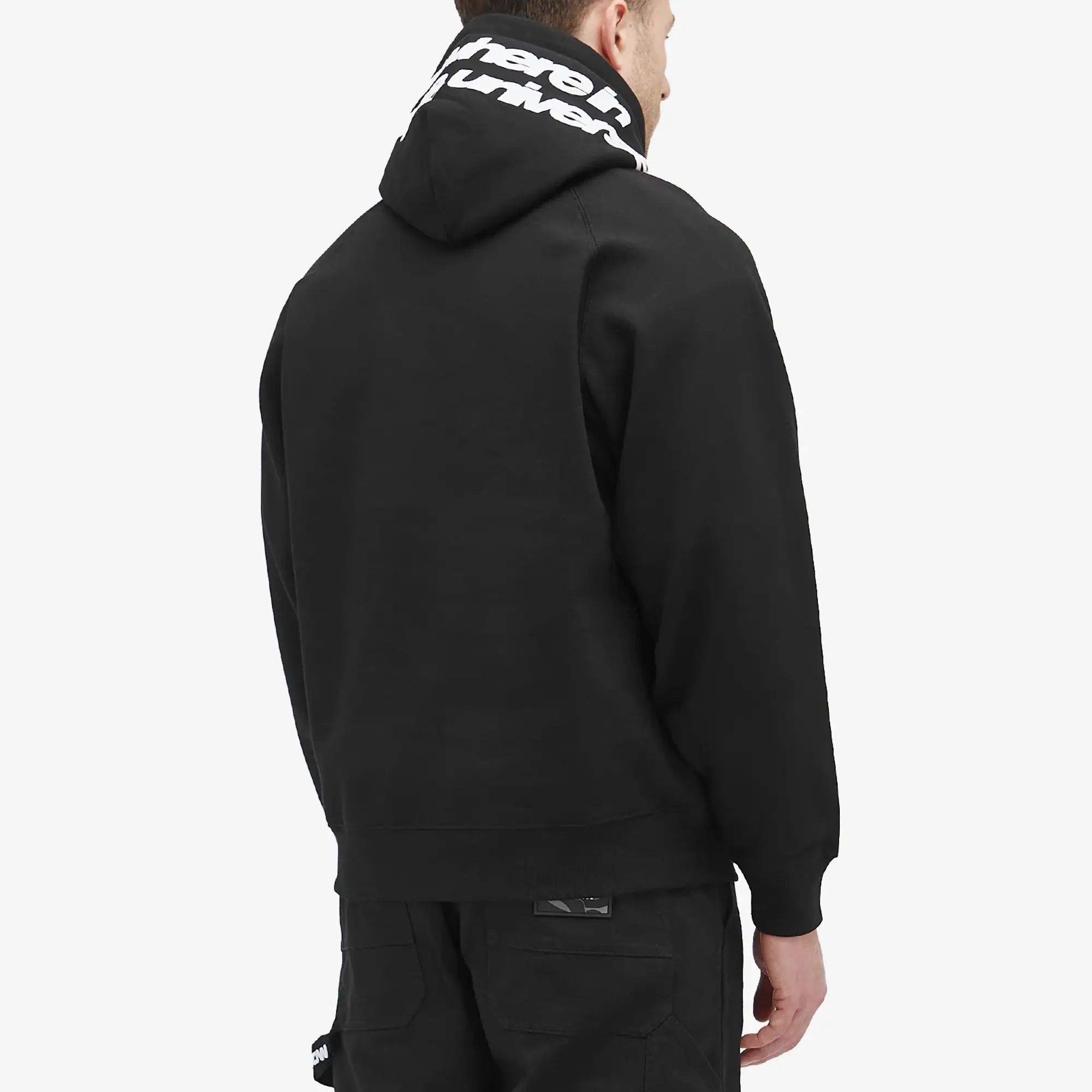 A Bathing Ape AAPE Croc Chest Badge Hoody Black