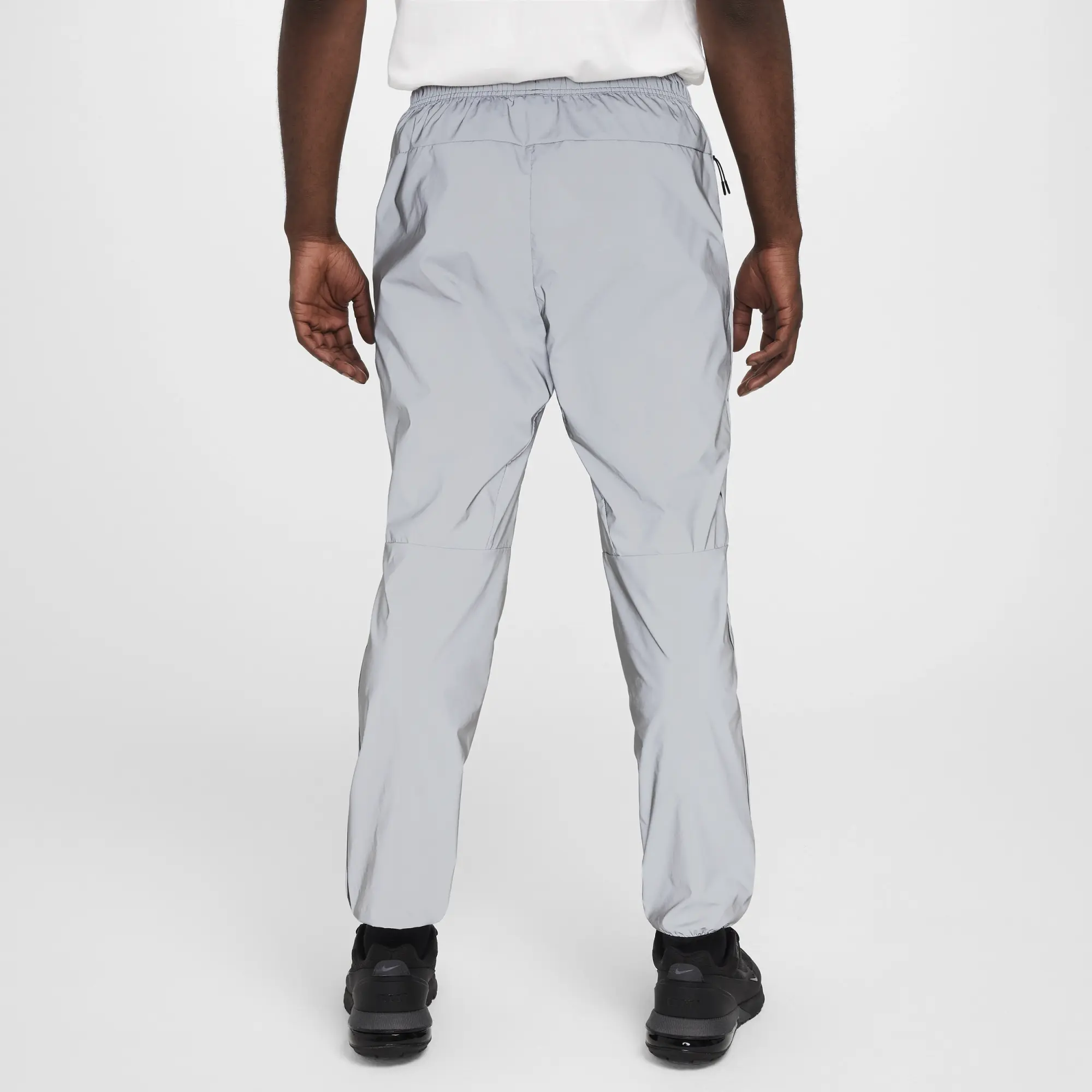 Nike Tech Men's Woven Flash Trousers - Grey - Nylon