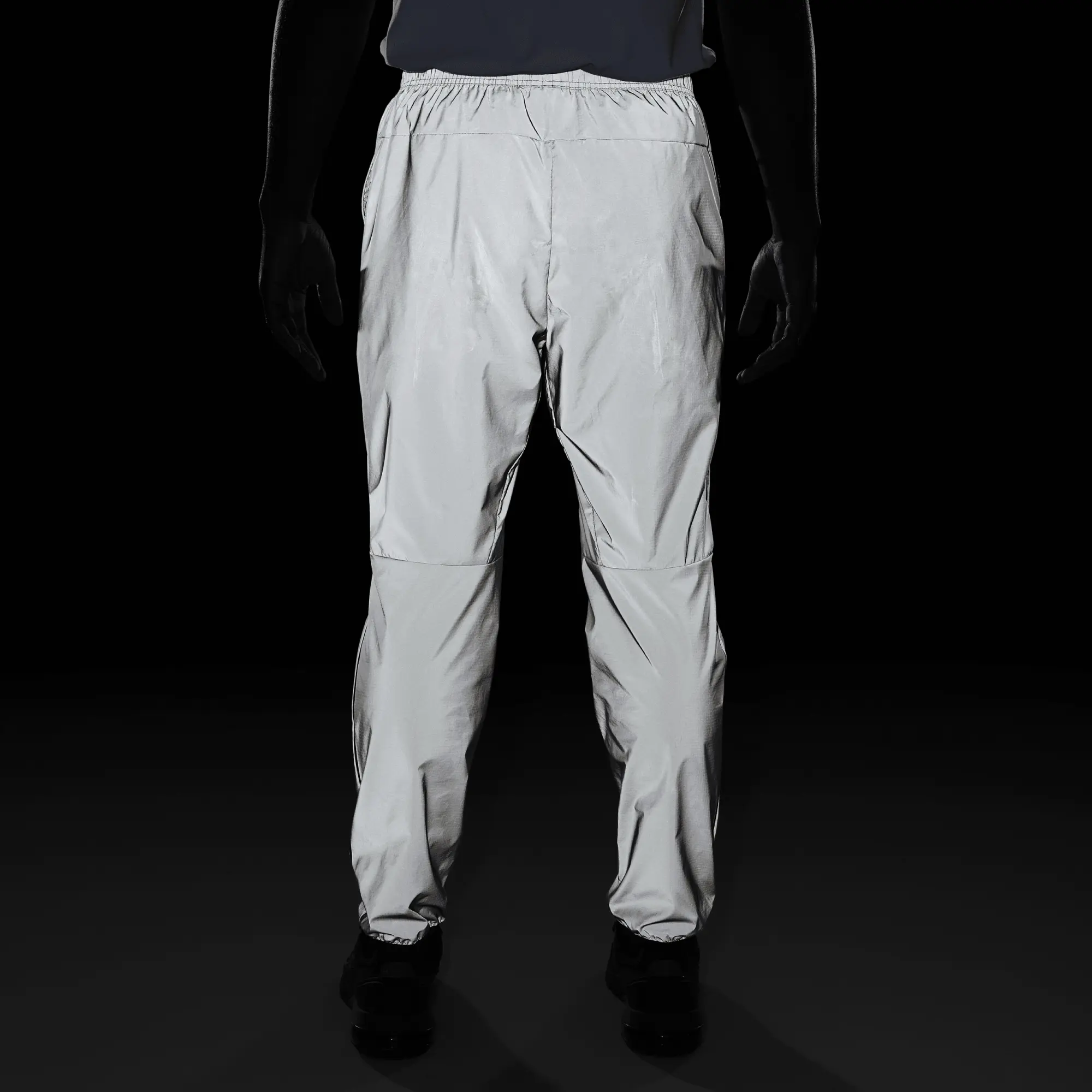 Nike Tech Men's Woven Flash Trousers - Grey - Nylon