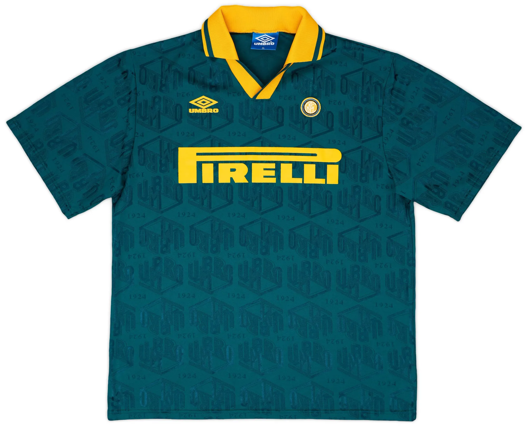Umbro 1995-96 Inter Milan Fourth Shirt - 8/10 - (XL