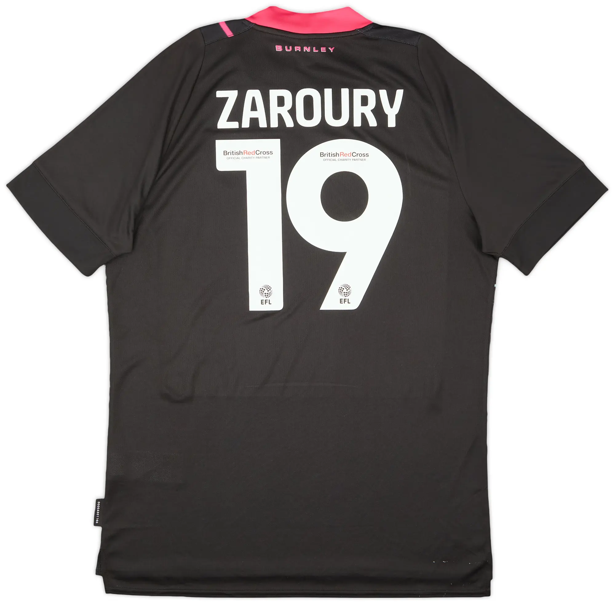 Umbro 2022-23 Burnley Third Shirt Zaroury #19 (L)