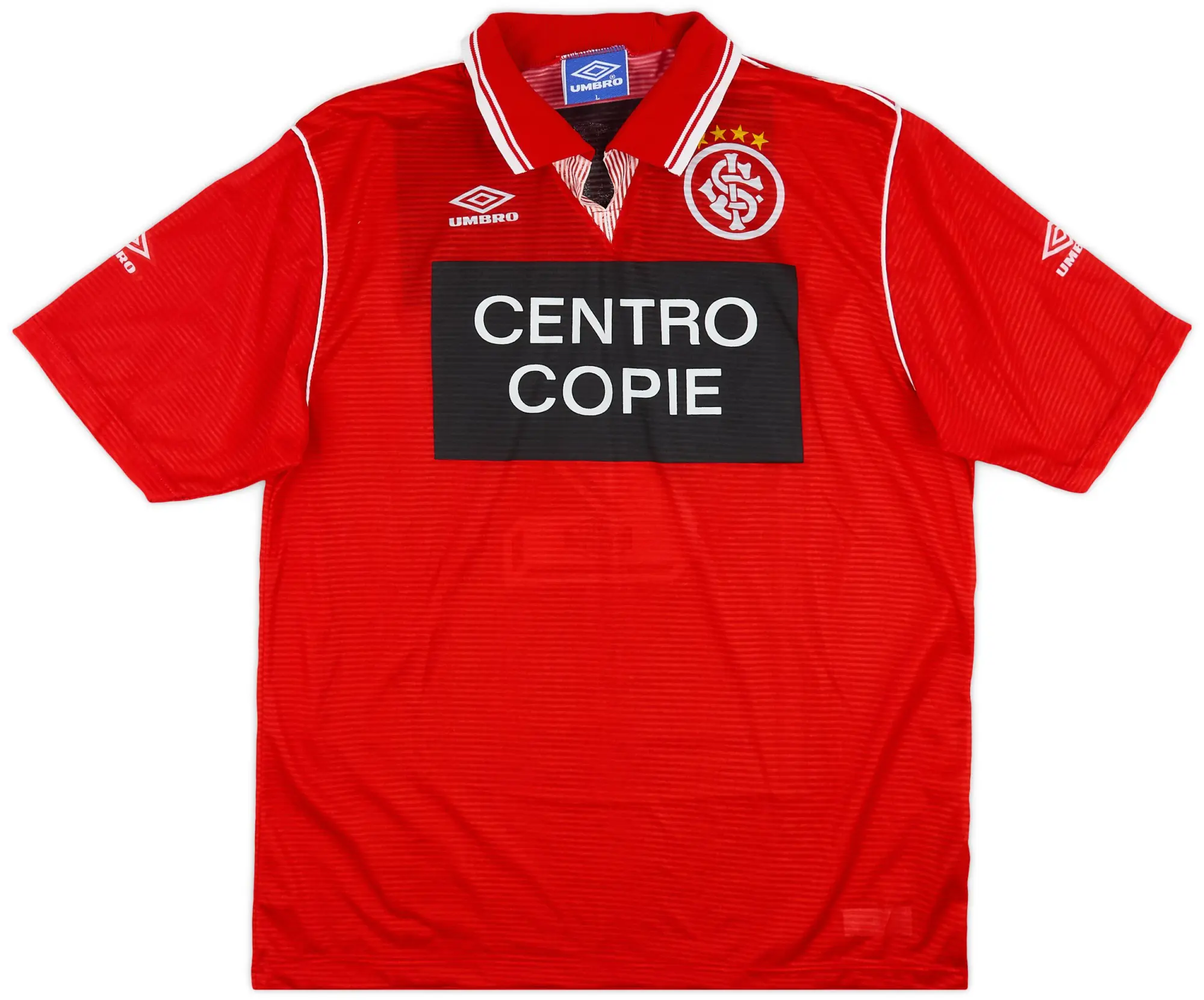 Umbro 1991-93 Internacional Home Shirt #2 - 9/10 - (L)