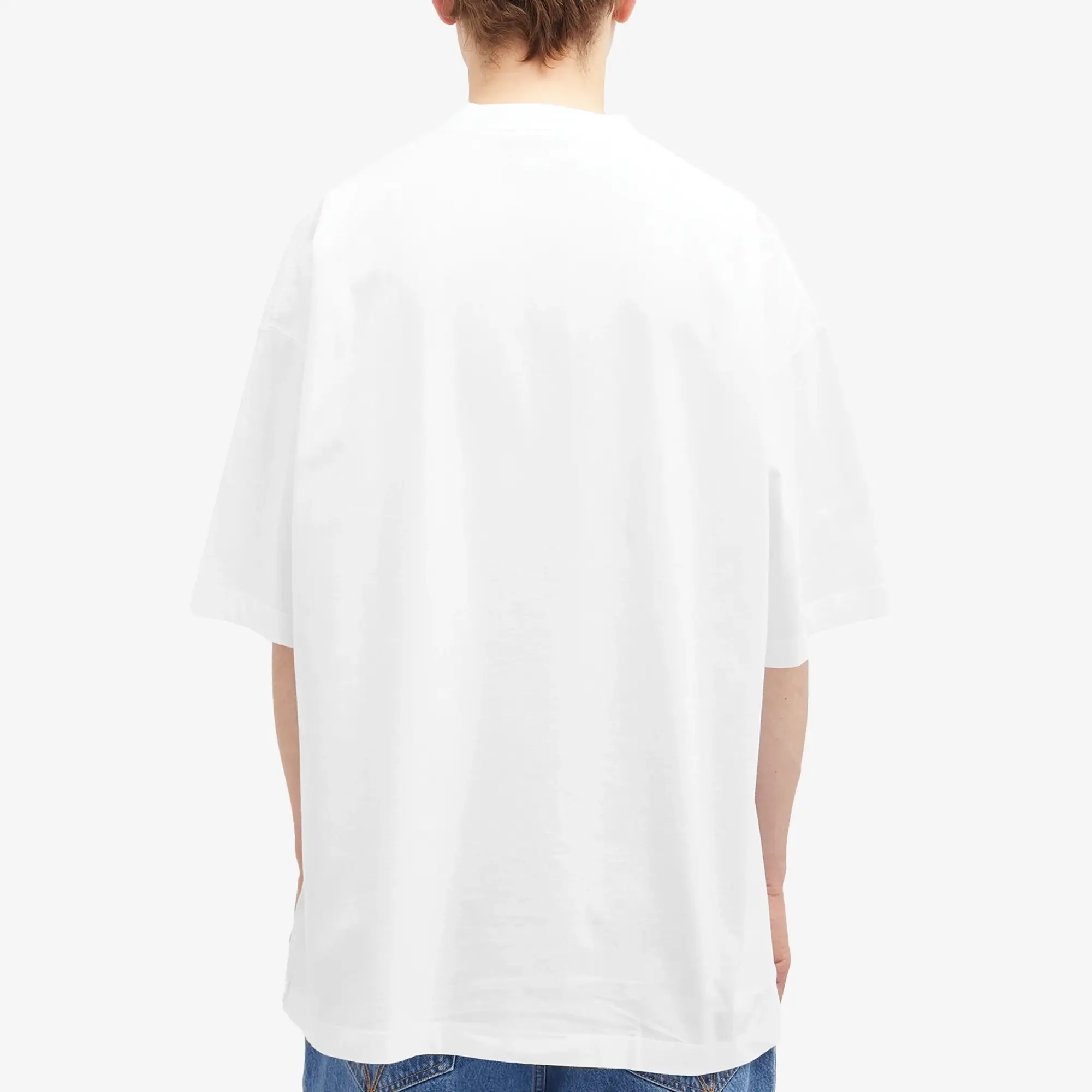 VETEMENTS Men's Website Oversized T-Shirt White