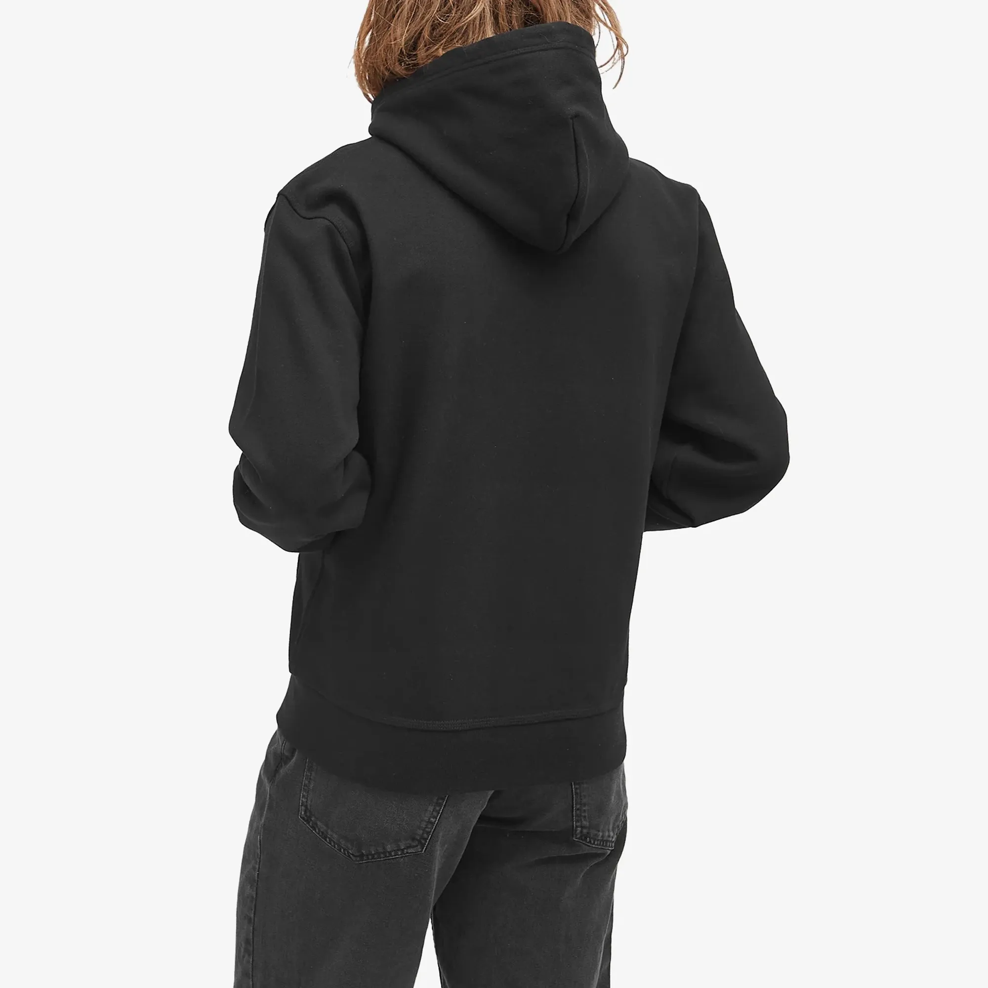 Burberry Men's Check Label Zip Hoodie Black | 8102276-A1189 Burberry Men's Check Label Zip Hoodie Black | 8102276-A1189
