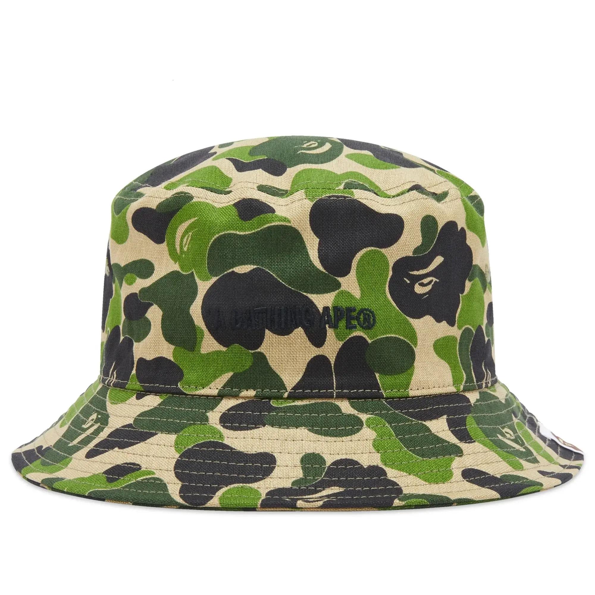 A Bathing Ape Men's ABC Camo Bucket Hat Green