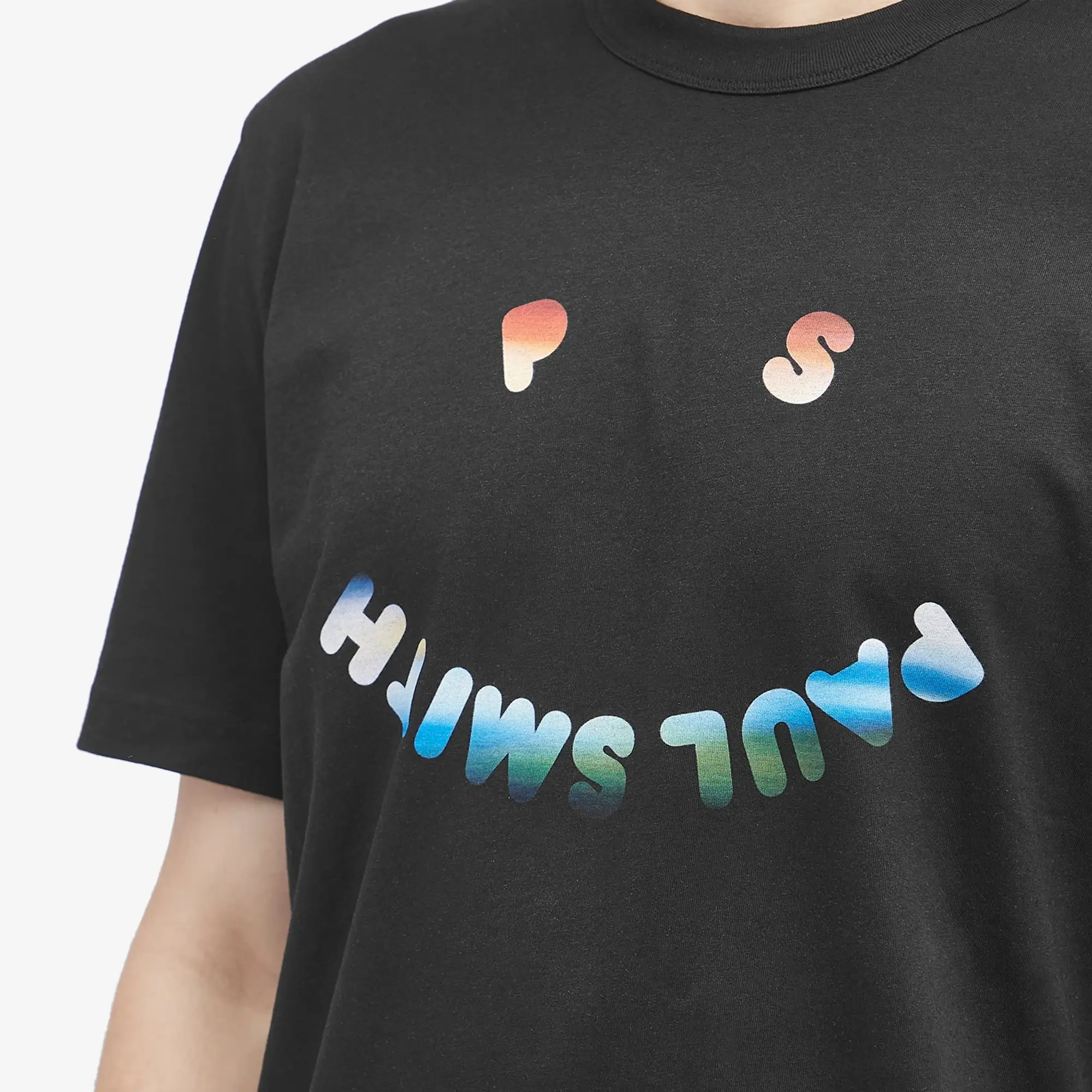 Paul Smith Men's PS Happy T-Shirt Black
