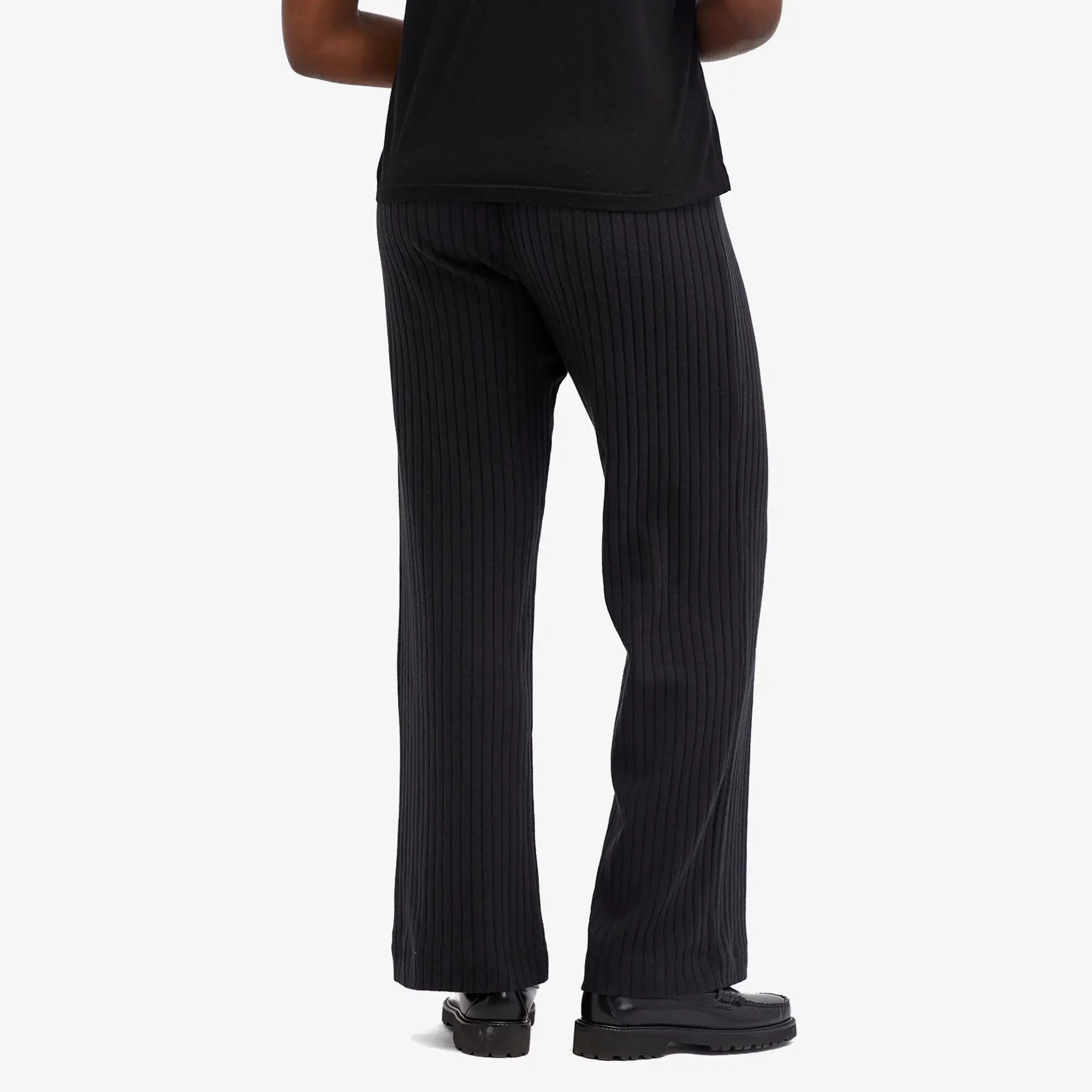 DONNI. Women's Sweater Rib Simple Pants Jet