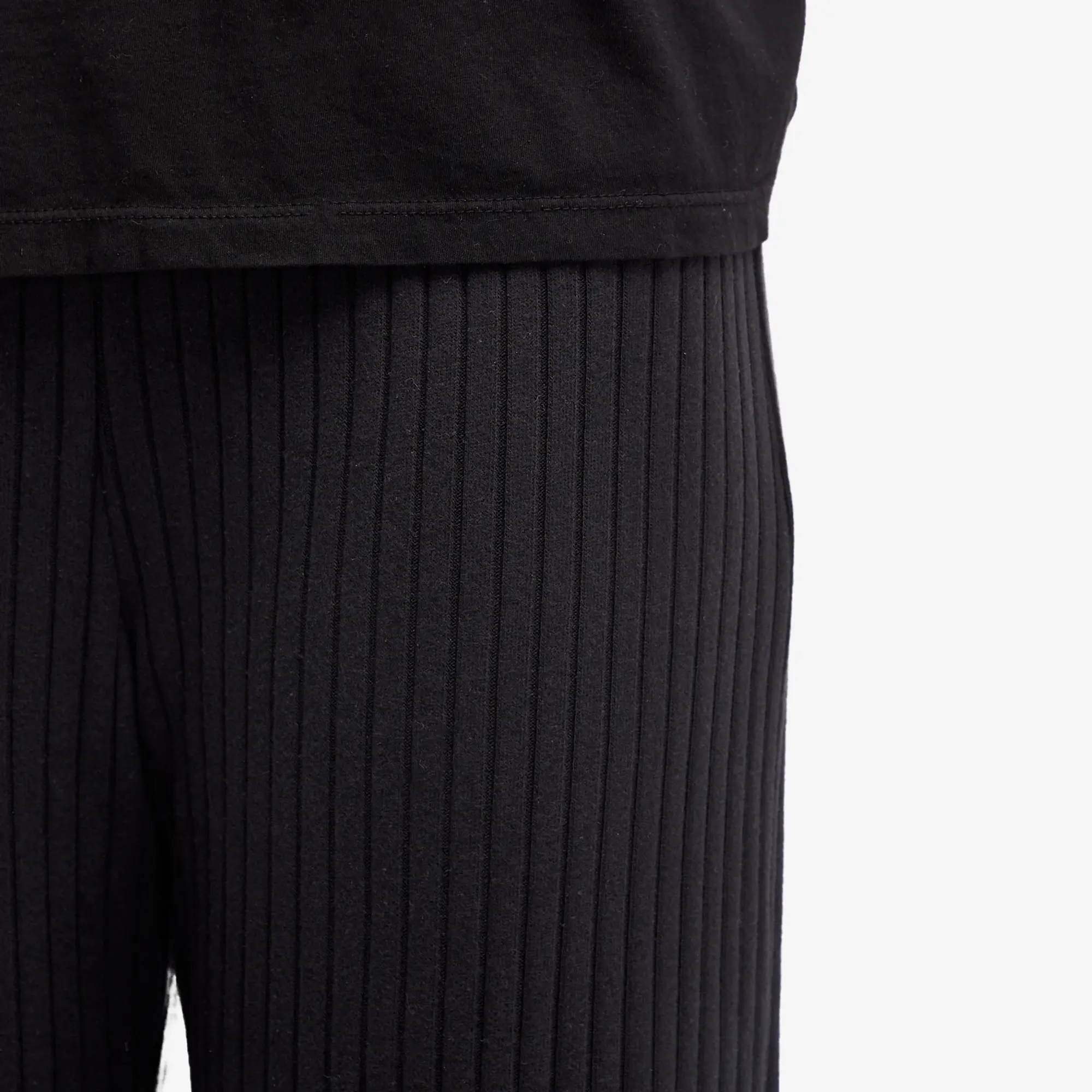 DONNI. Women's Sweater Rib Simple Pants Jet