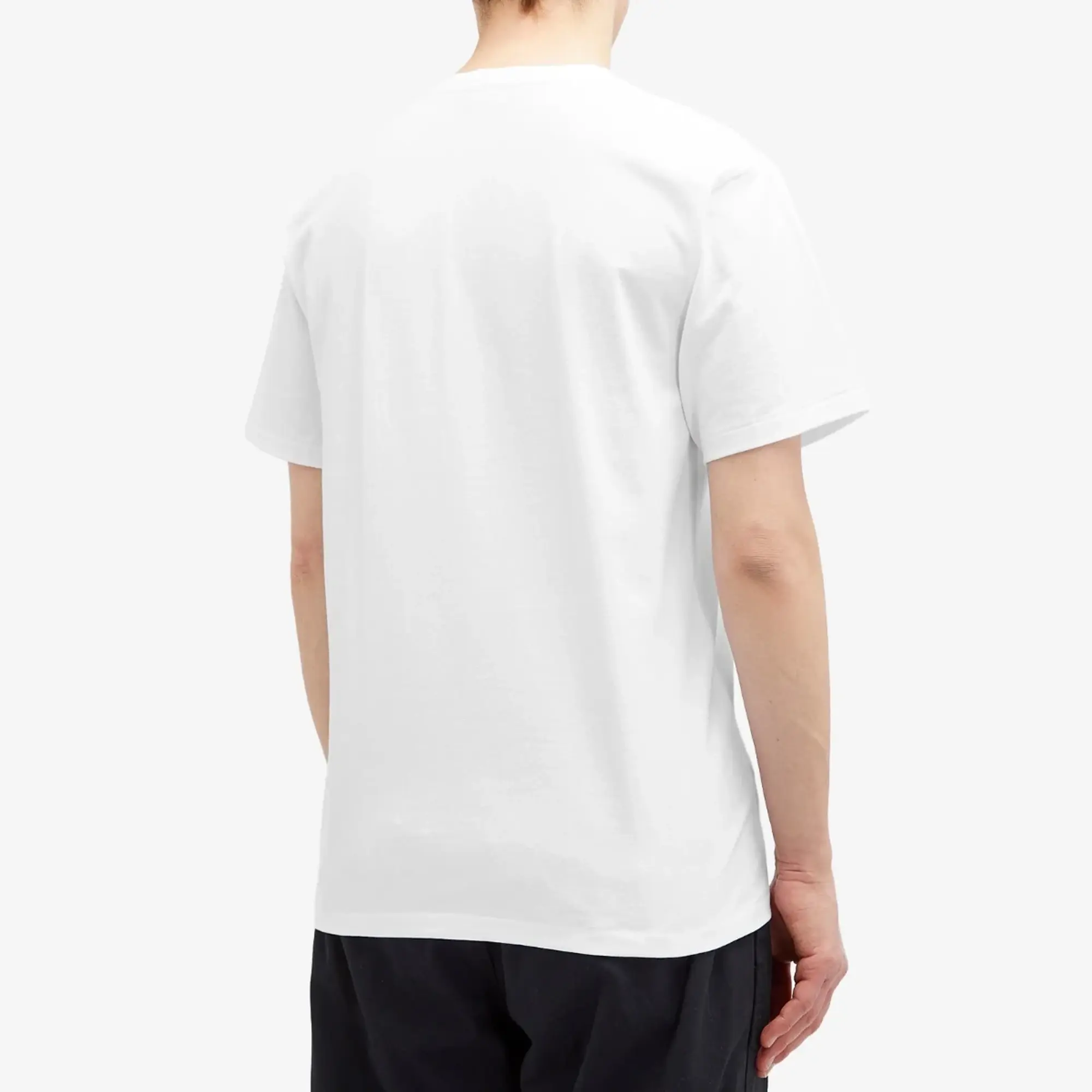 A Bathing Ape Men's Sta Houndstookth Ape Head T-Shirt White/Black