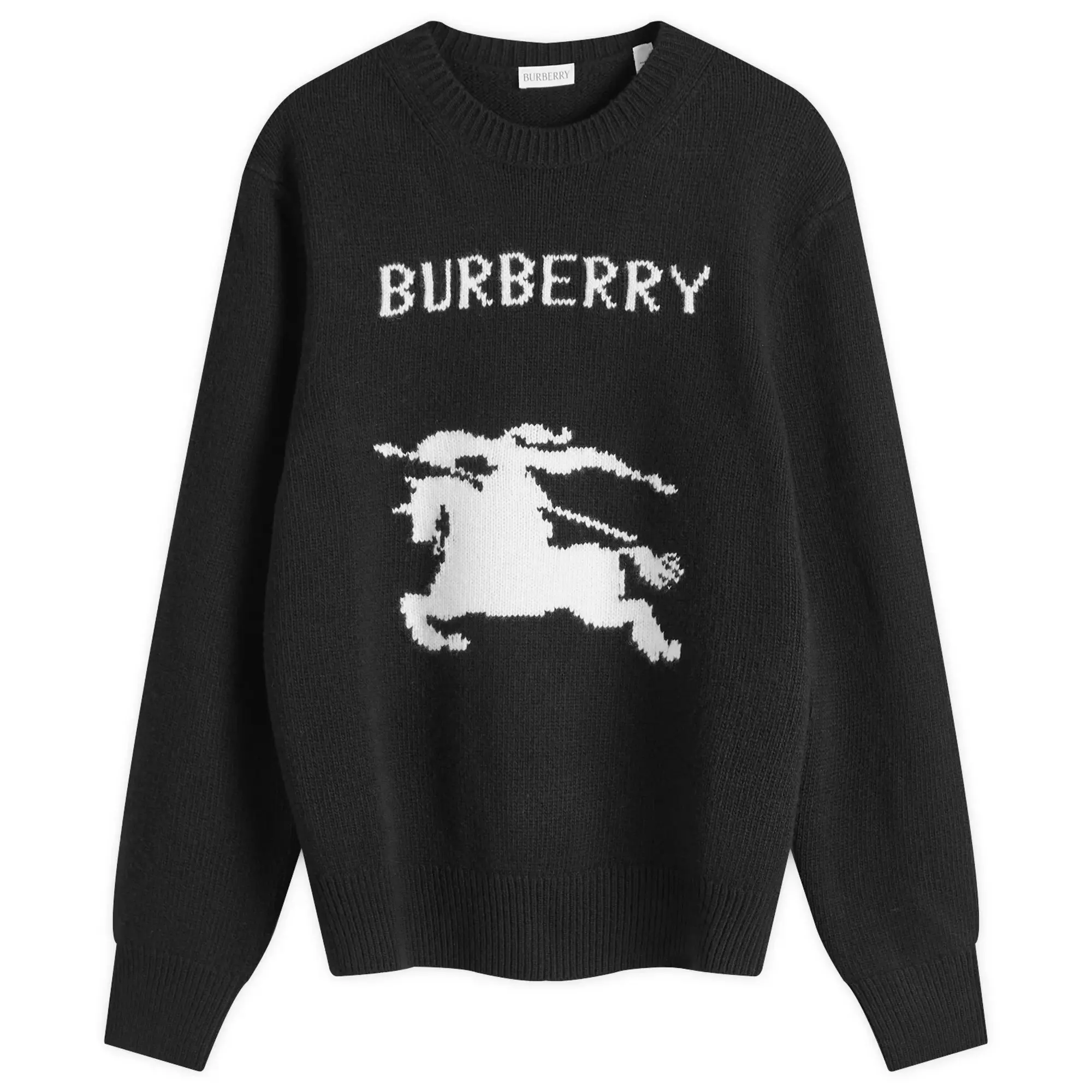 Burberry Men's EKD Logo Jumper Black