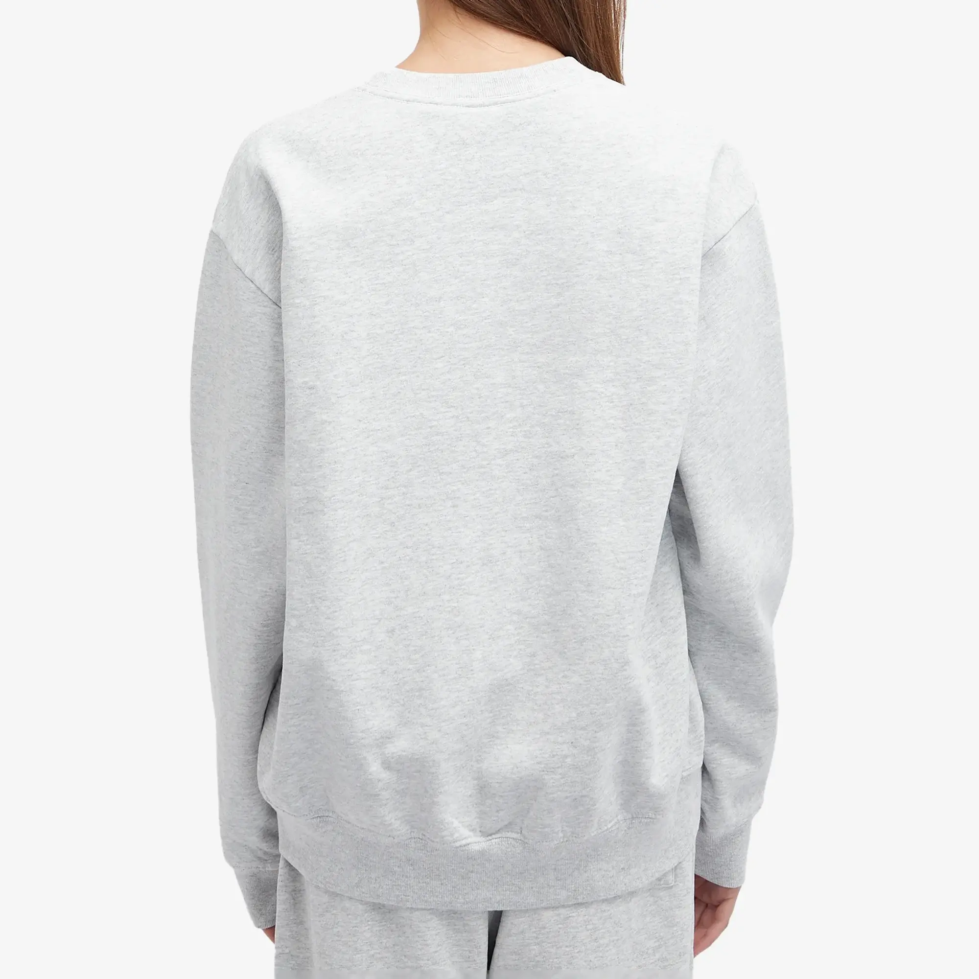 Sporty & Rich Women's NY Health Club Crewneck Heather Gray Navy
