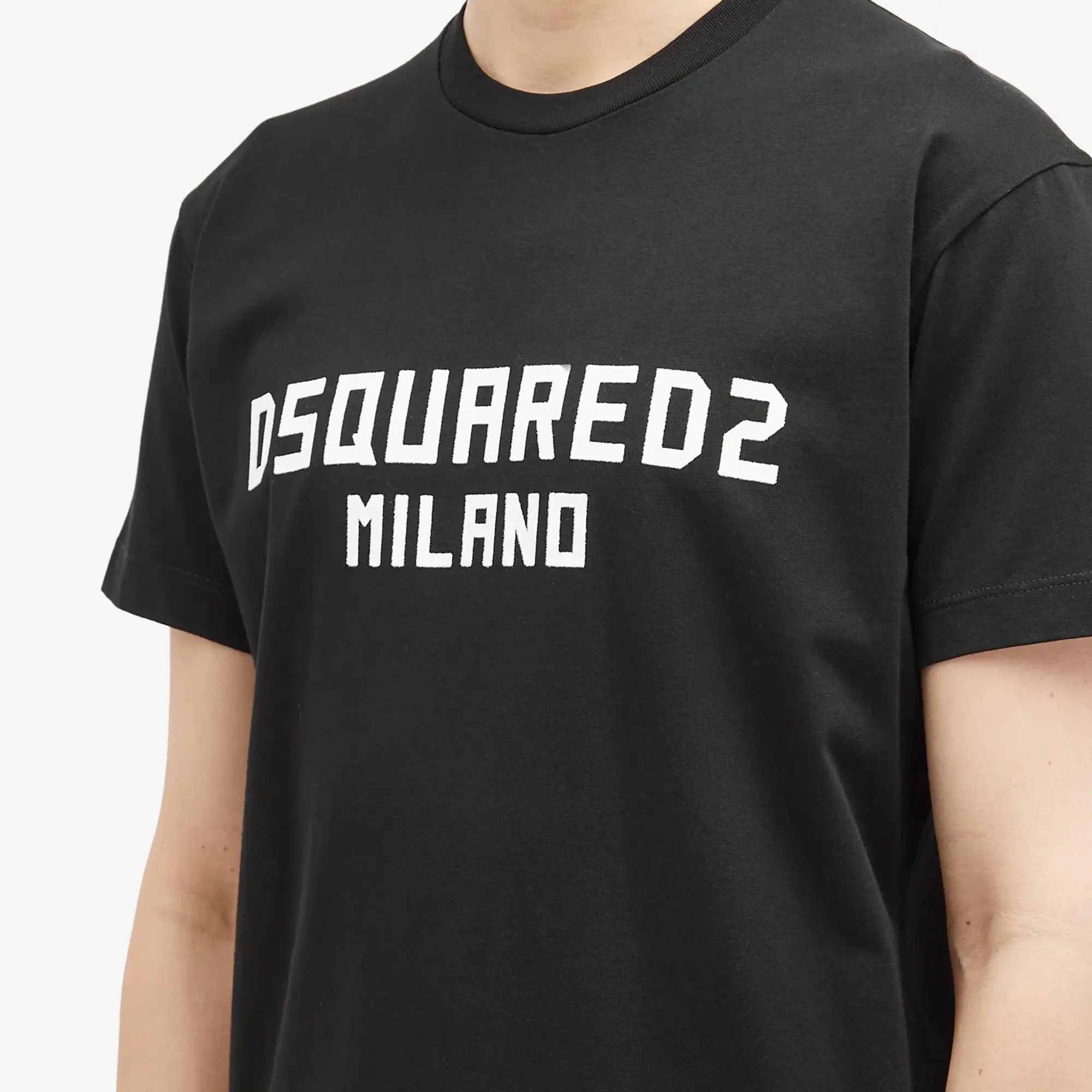 Dsquared2 Men's Cool Fit T-Shirt Black/White Print