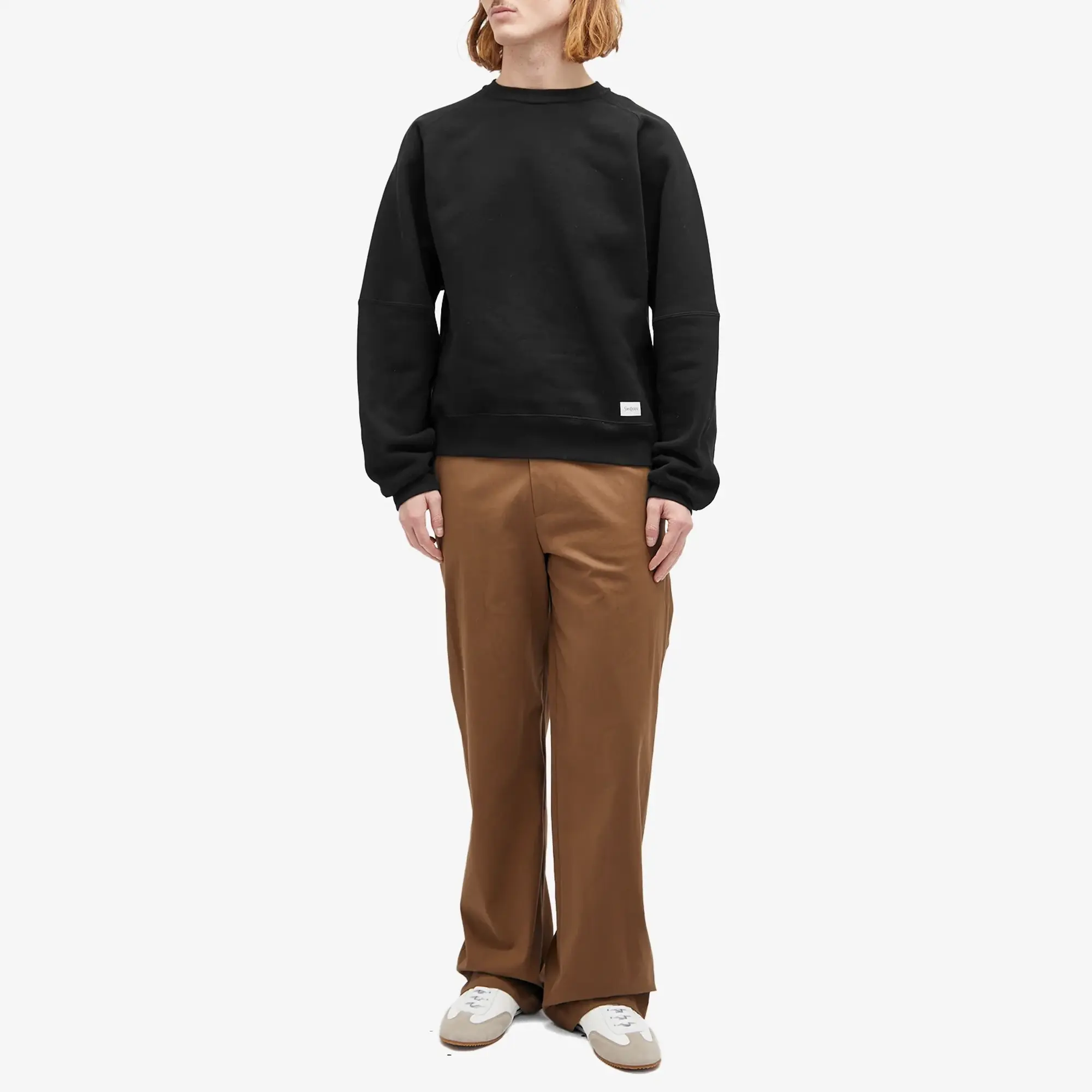 Saint Laurent Men's Oversized Sweatshirt Black