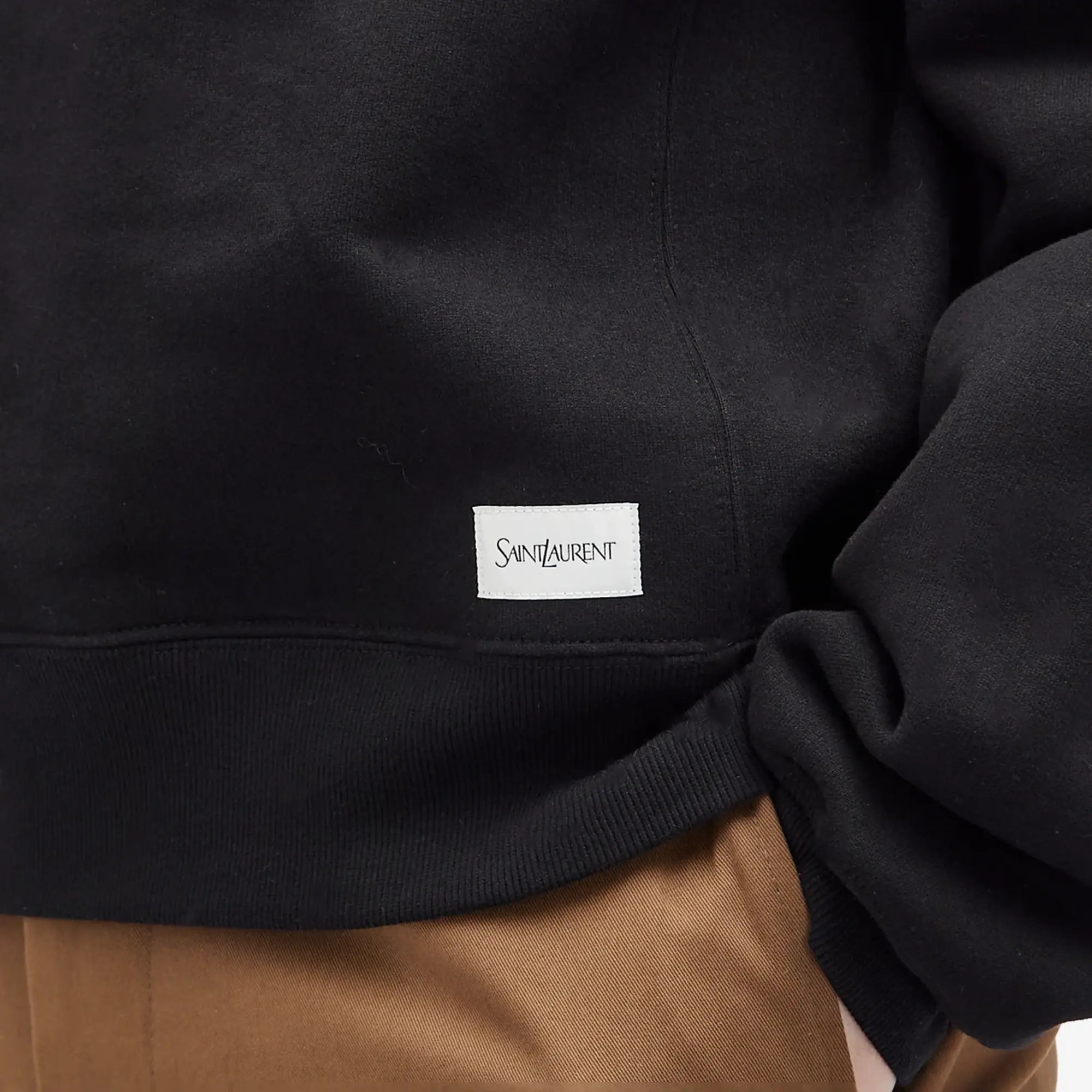 Saint Laurent Men's Oversized Sweatshirt Black