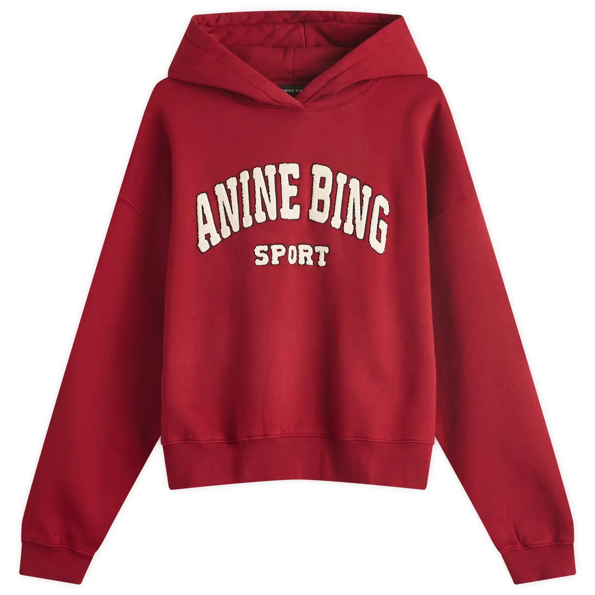 Anine Bing Women's Alec Sport Hoodie Red