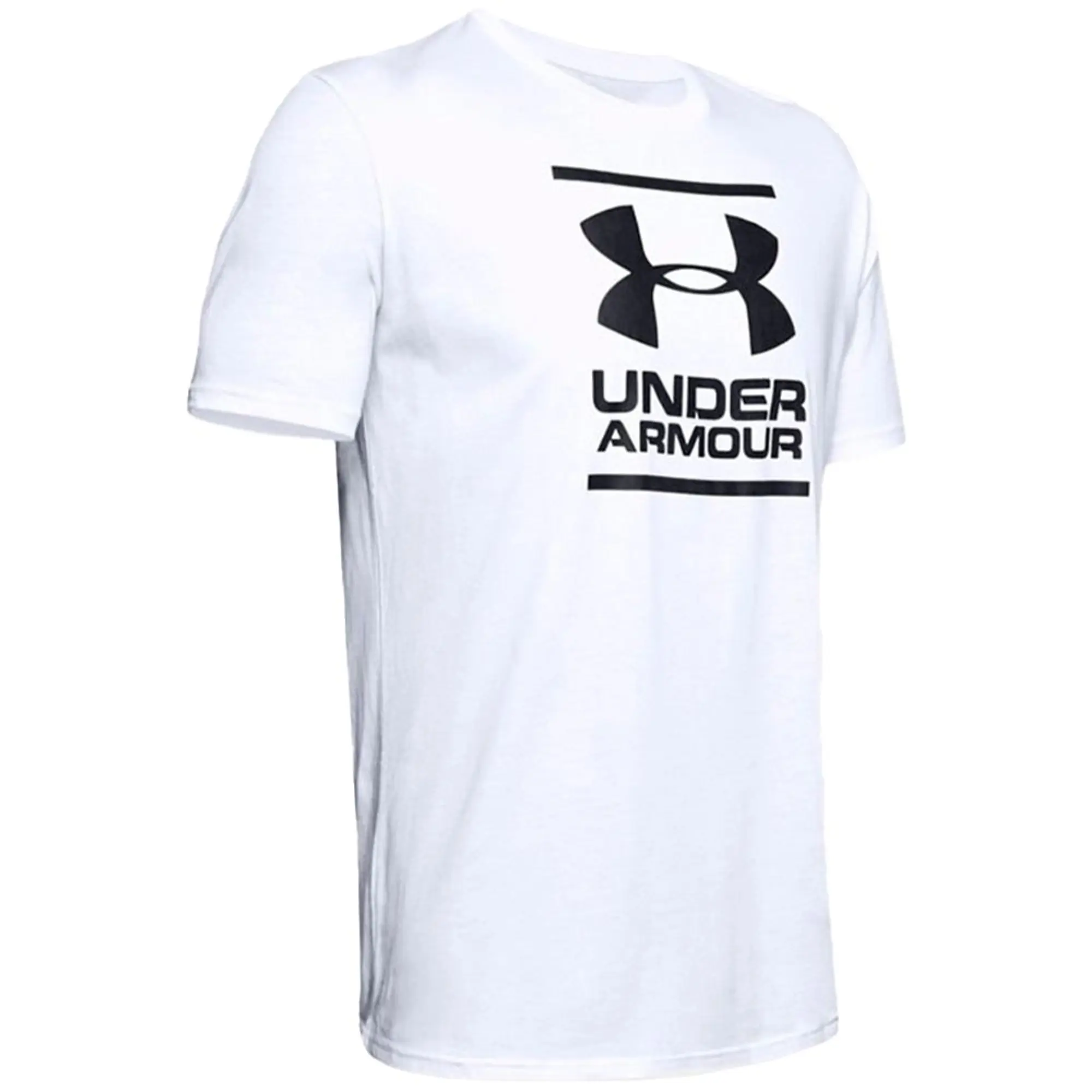 Under Armour Mens GL Foundation T-Shirt in White Cotton