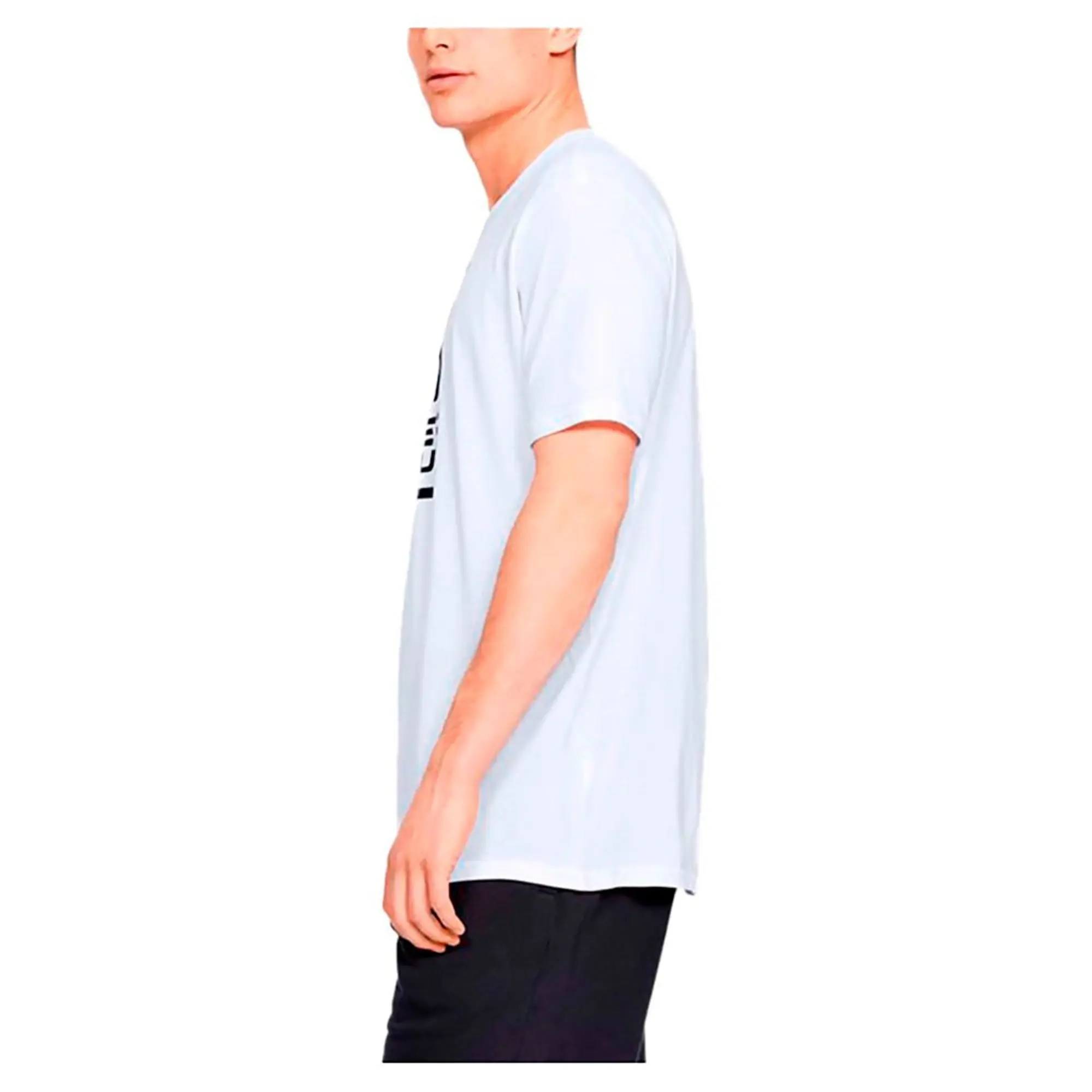 Under Armour Mens GL Foundation T-Shirt in White Cotton