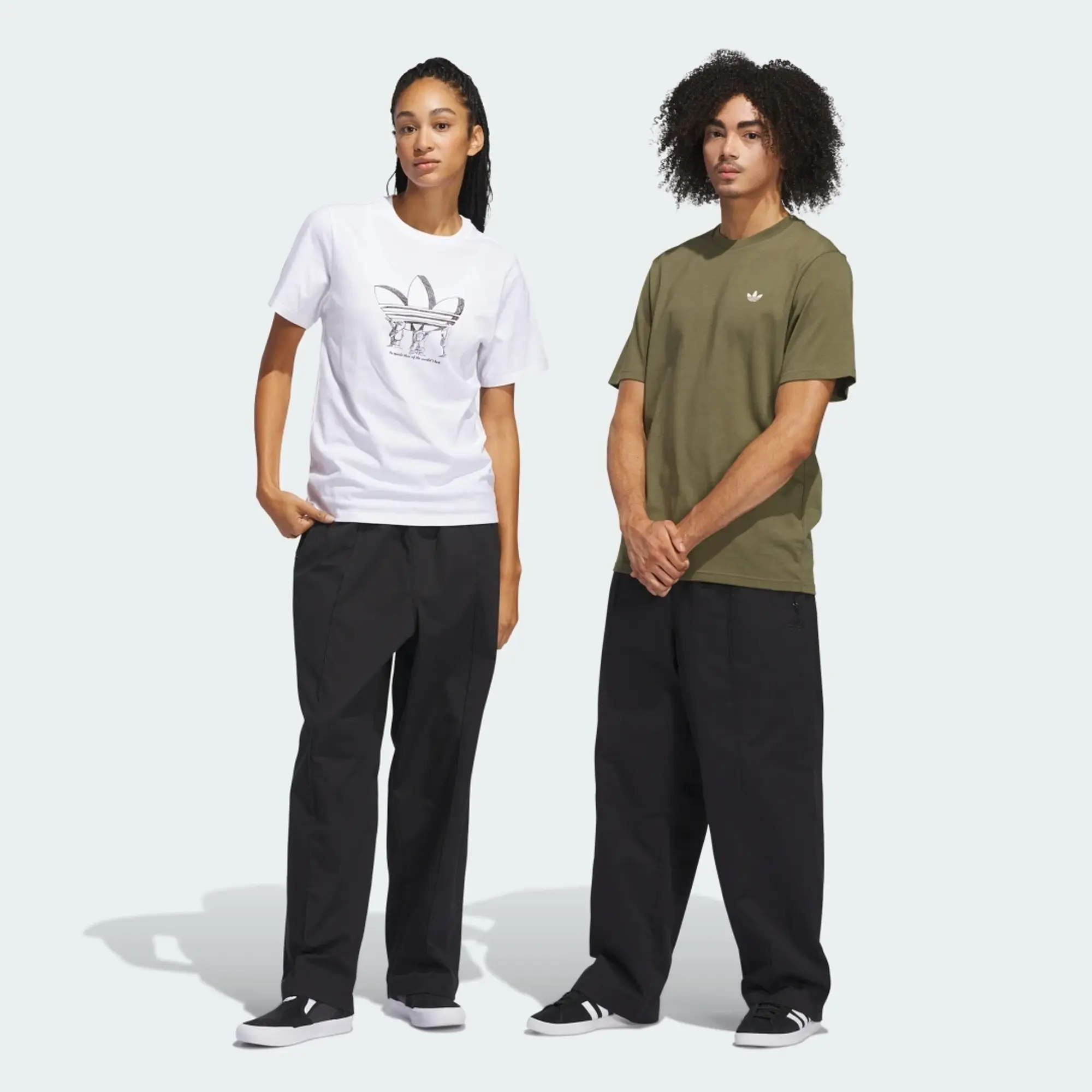 adidas Skateboarding Pintuck Pants (Gender Neutral)