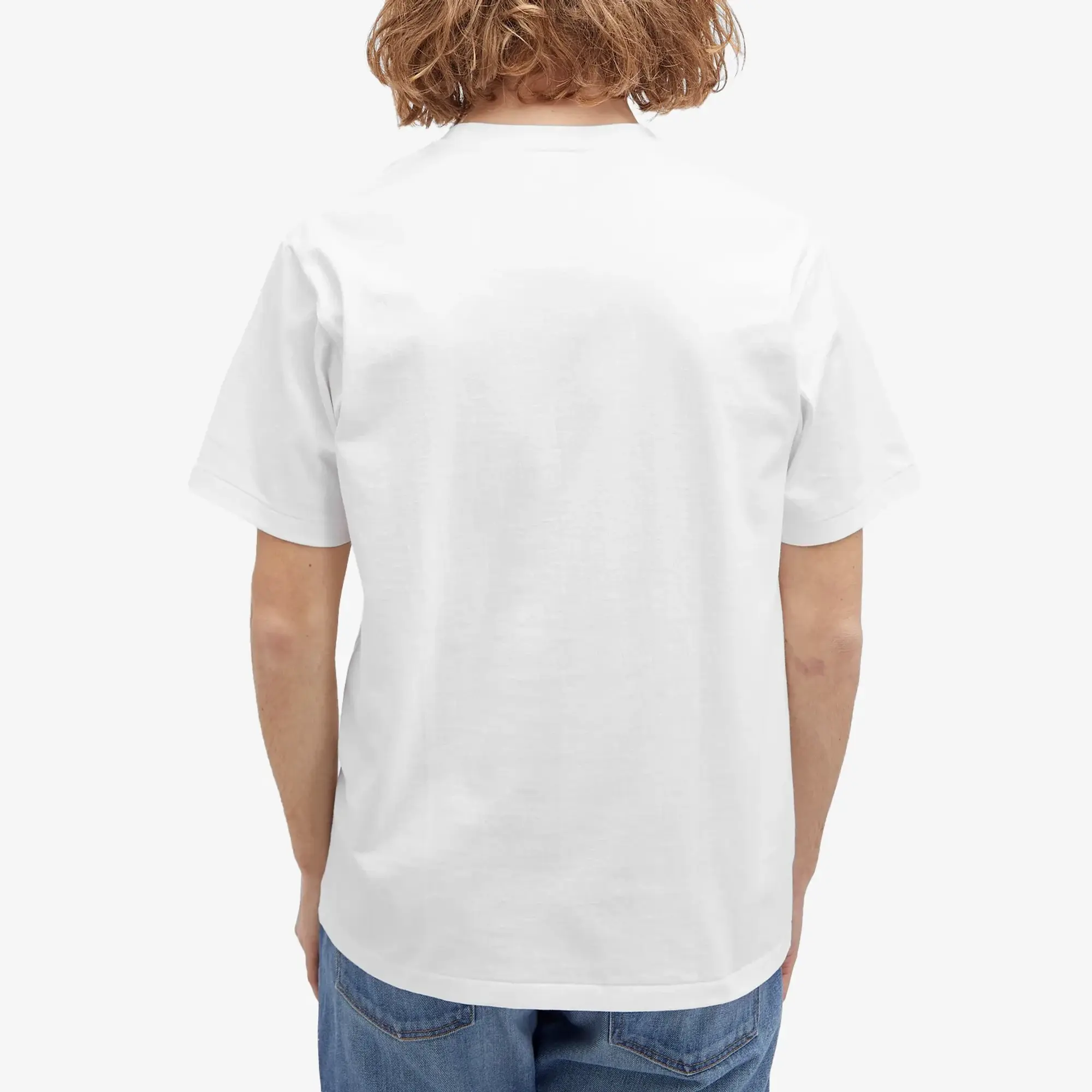 A Bathing Ape Men's Tie Dye College T-Shirt White/Black
