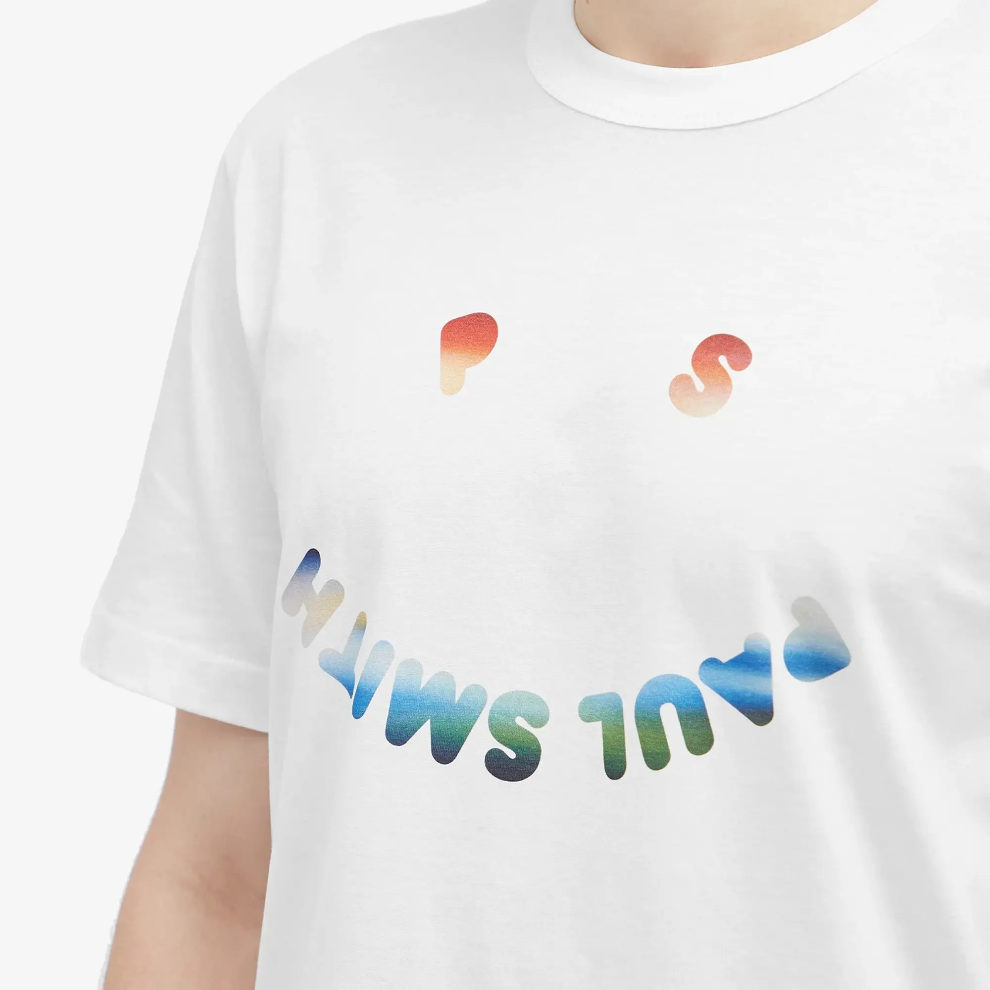 Paul Smith Men's PS Happy T-Shirt White