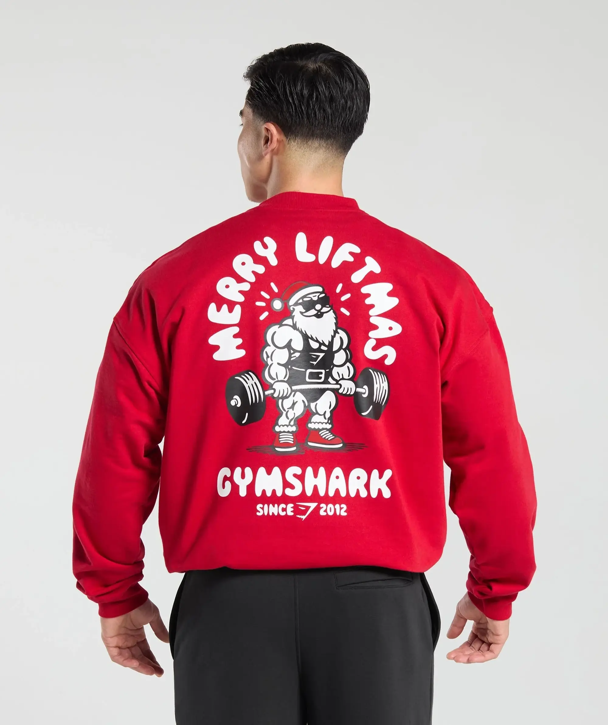 Gymshark Liftmas Crew - Conditioning Red