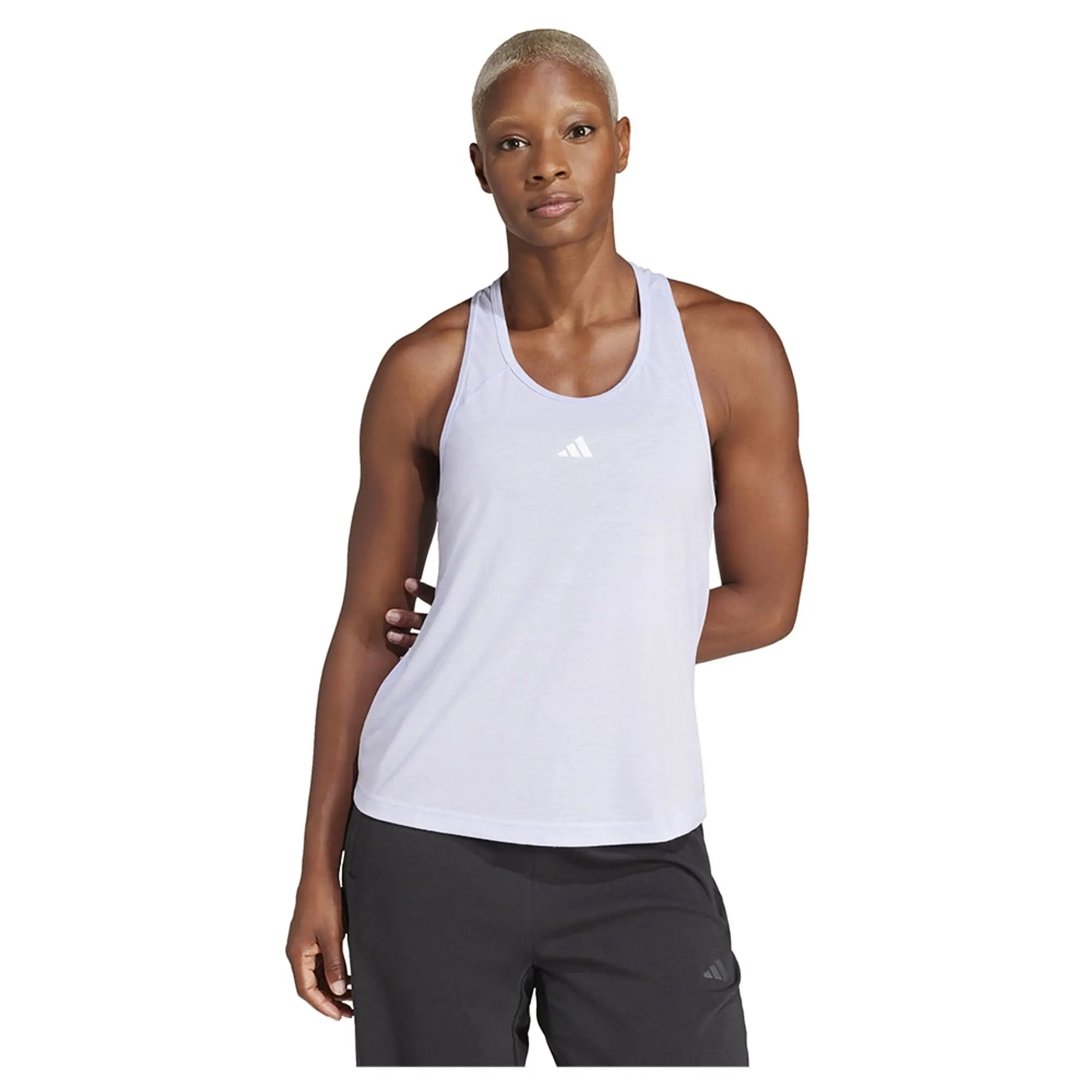 Adidas Train Essentials Minimal Branding Racerback Sleeveless T-shirt
