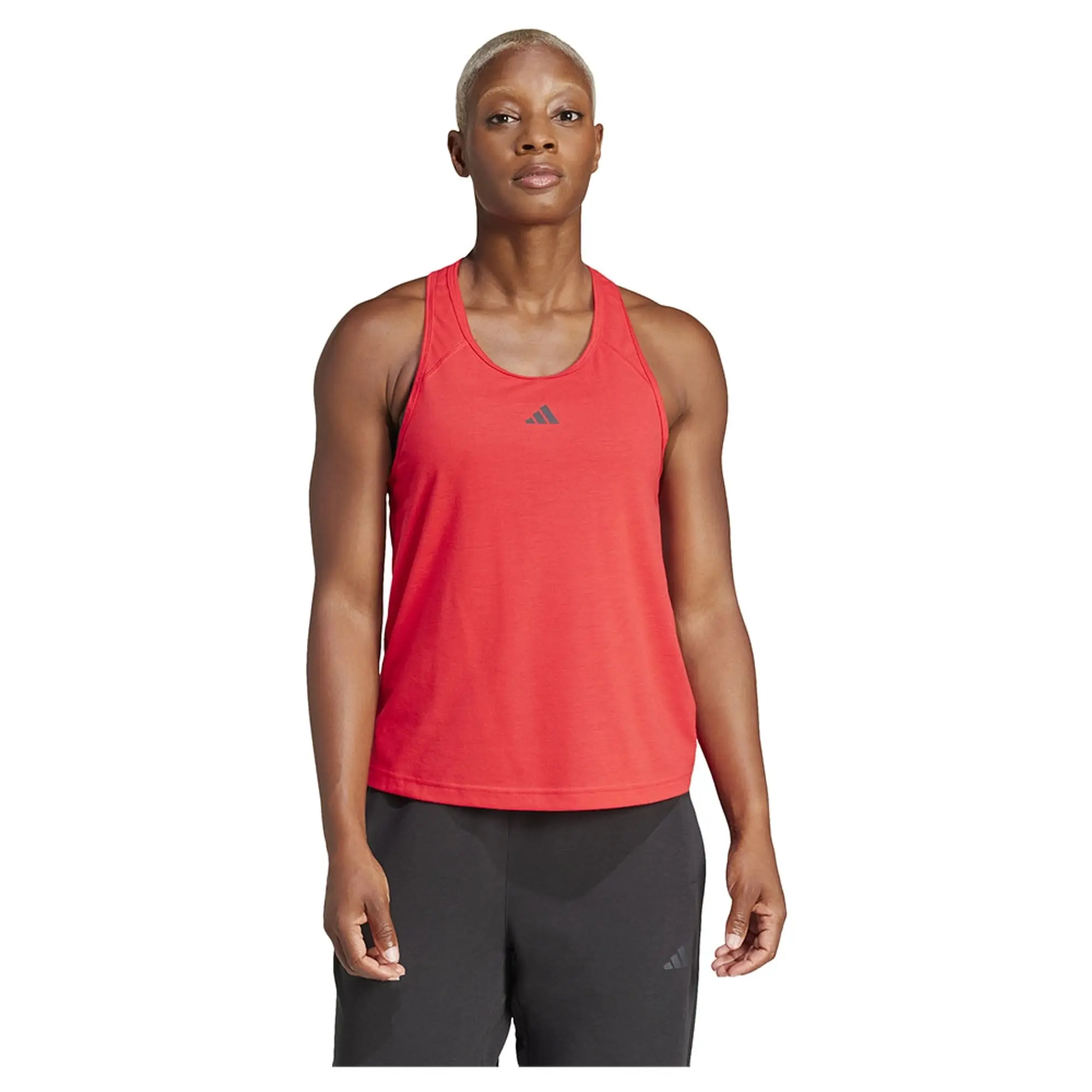 Adidas Train Essentials Minimal Branding Racerback Sleeveless T-shirt