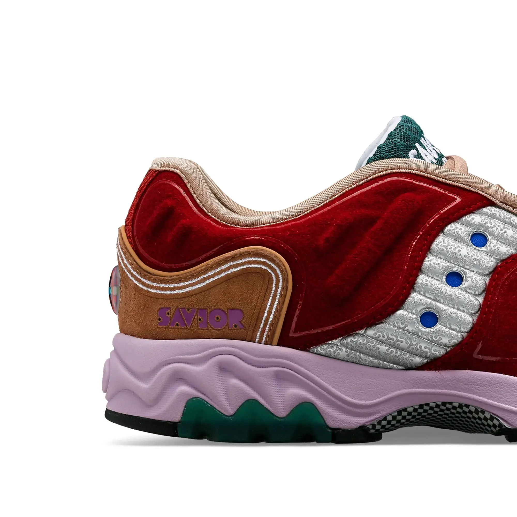 Saucony x Jae Tips Matrix - Red, Red