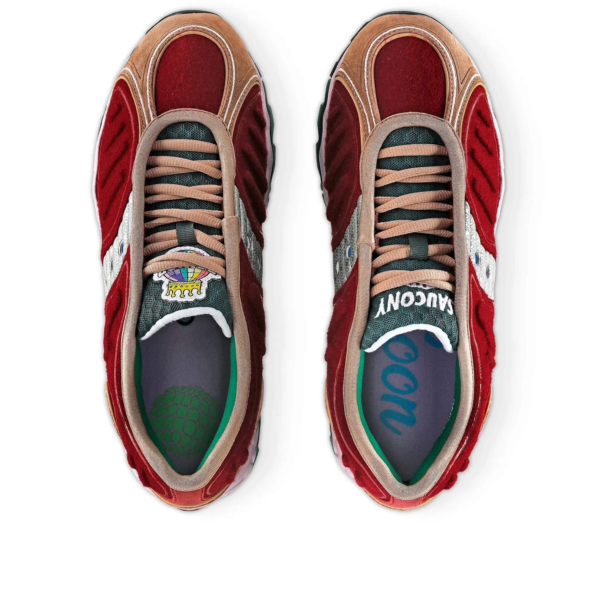 Saucony x Jae Tips Matrix - Red, Red