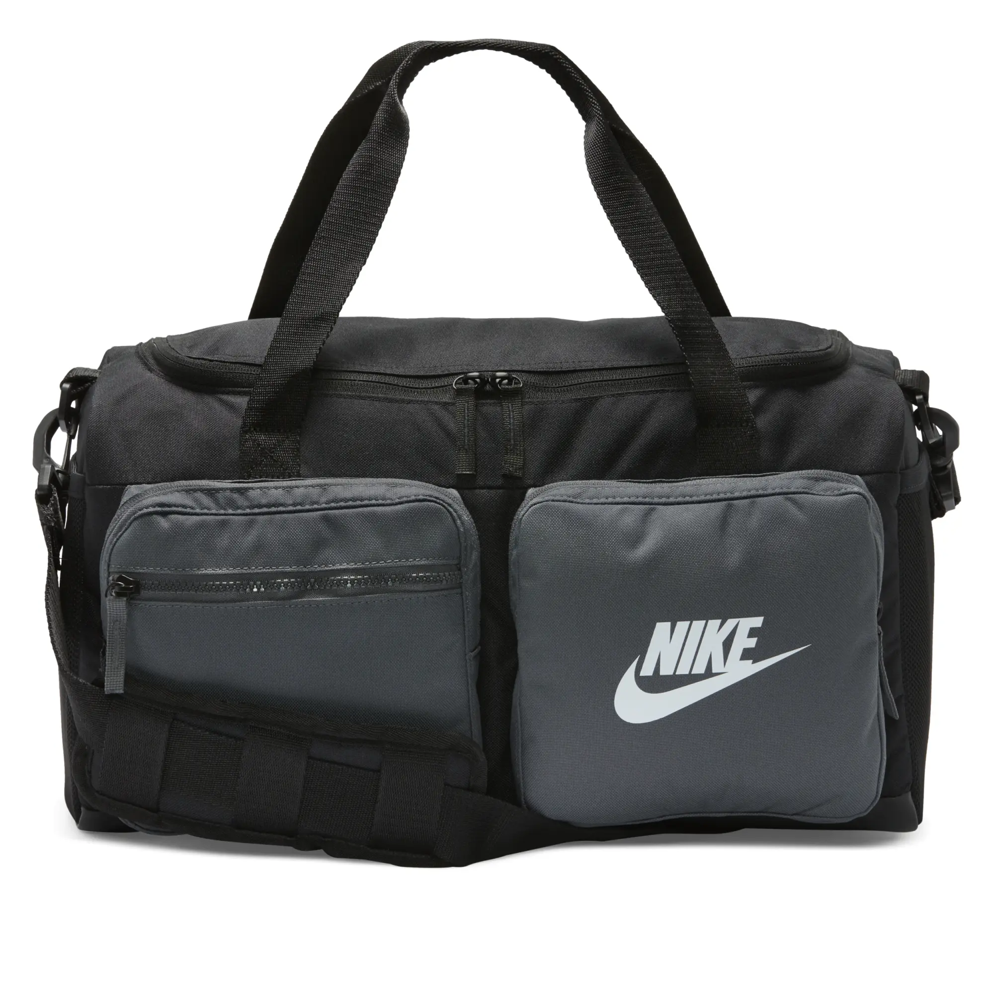 Nike Future Pro Kids' Duffel Bag Black/ Iron Grey/ White 30 L