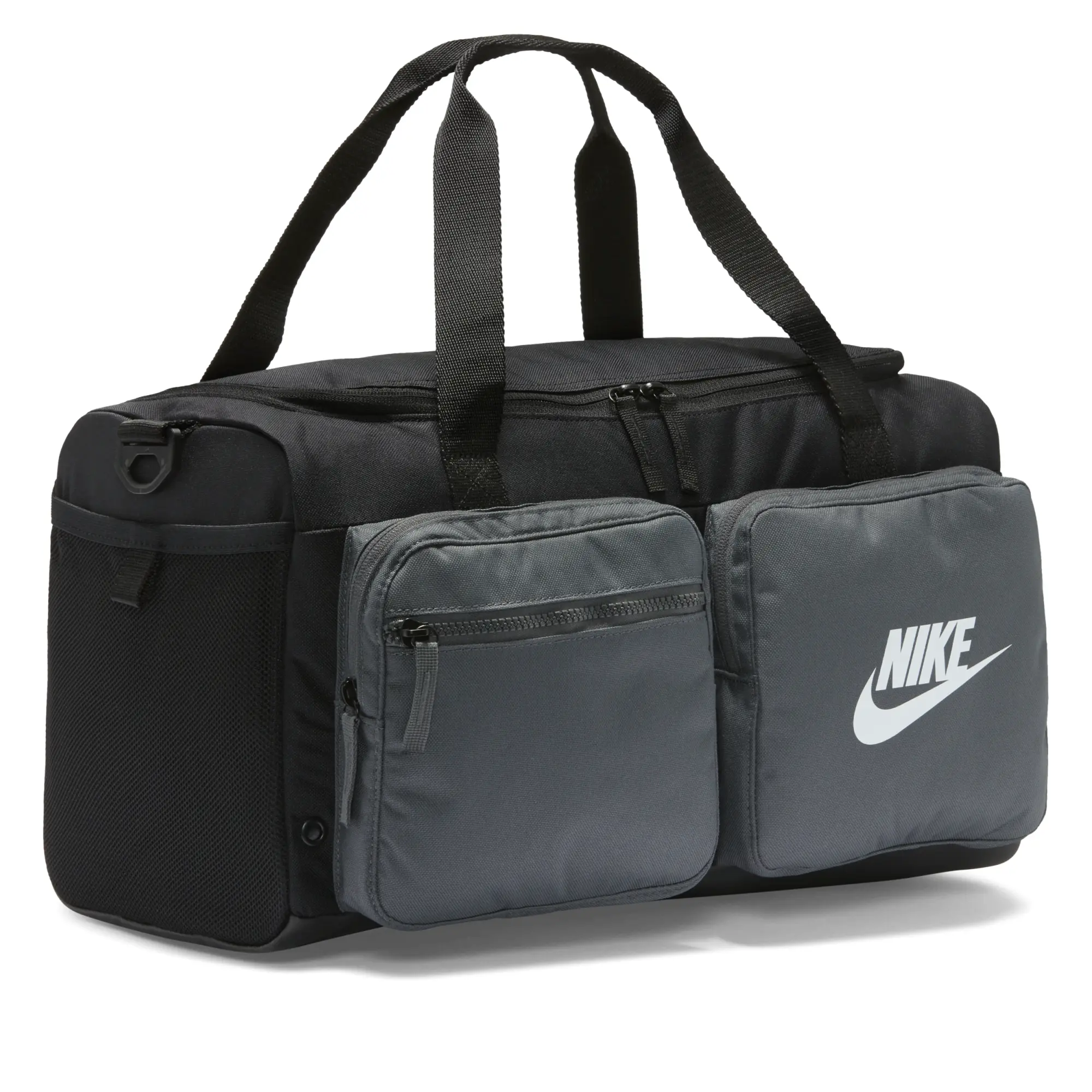 Nike Future Pro Kids' Duffel Bag Black/ Iron Grey/ White 30 L
