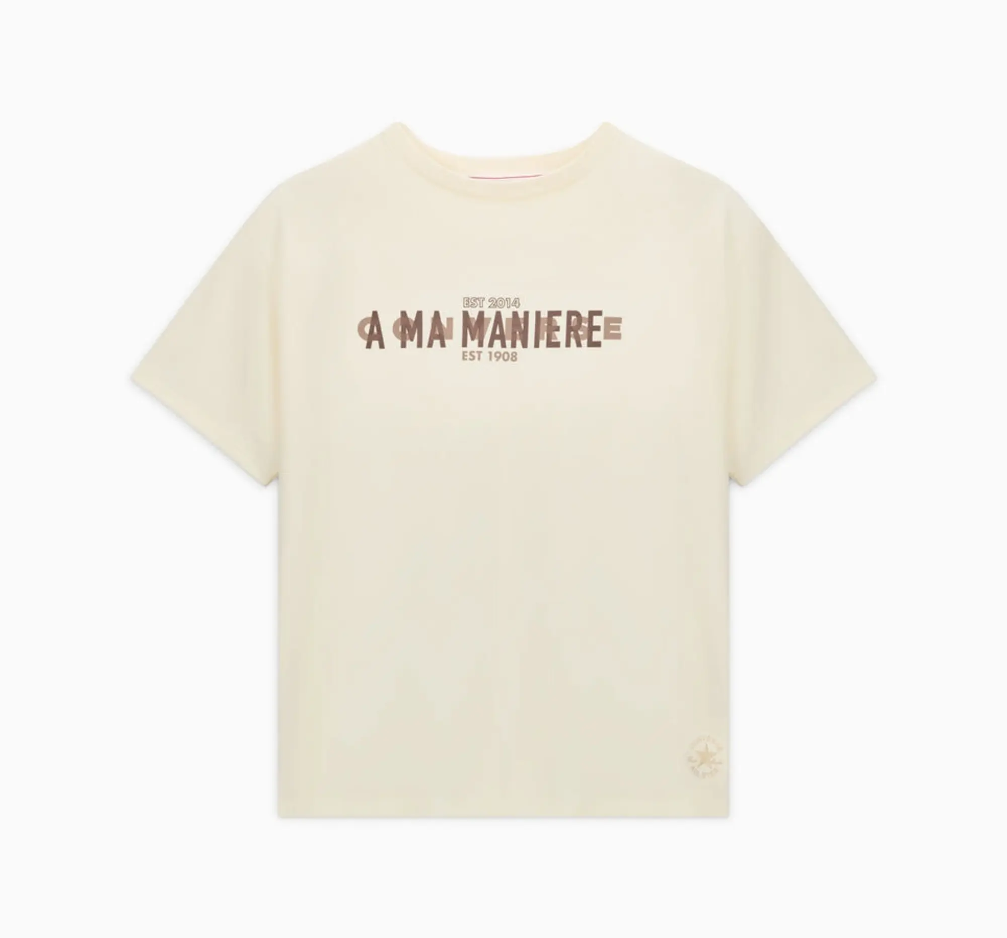 Converse Converse x A Ma Manière Gold Standard T-Shirt - Beige