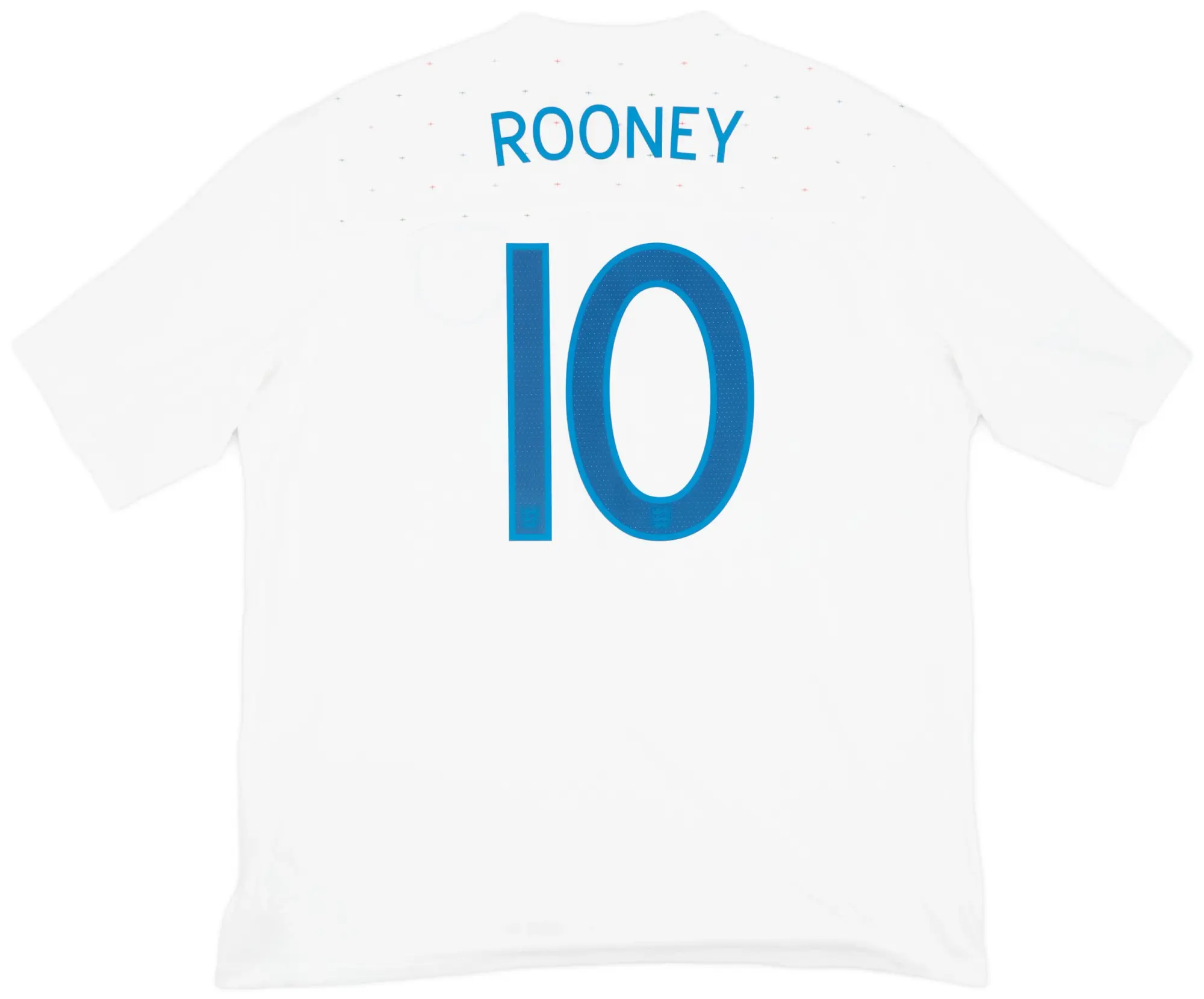 Umbro 2010-11 England Home Shirt Rooney #10 - 8/10 - (XXL)
