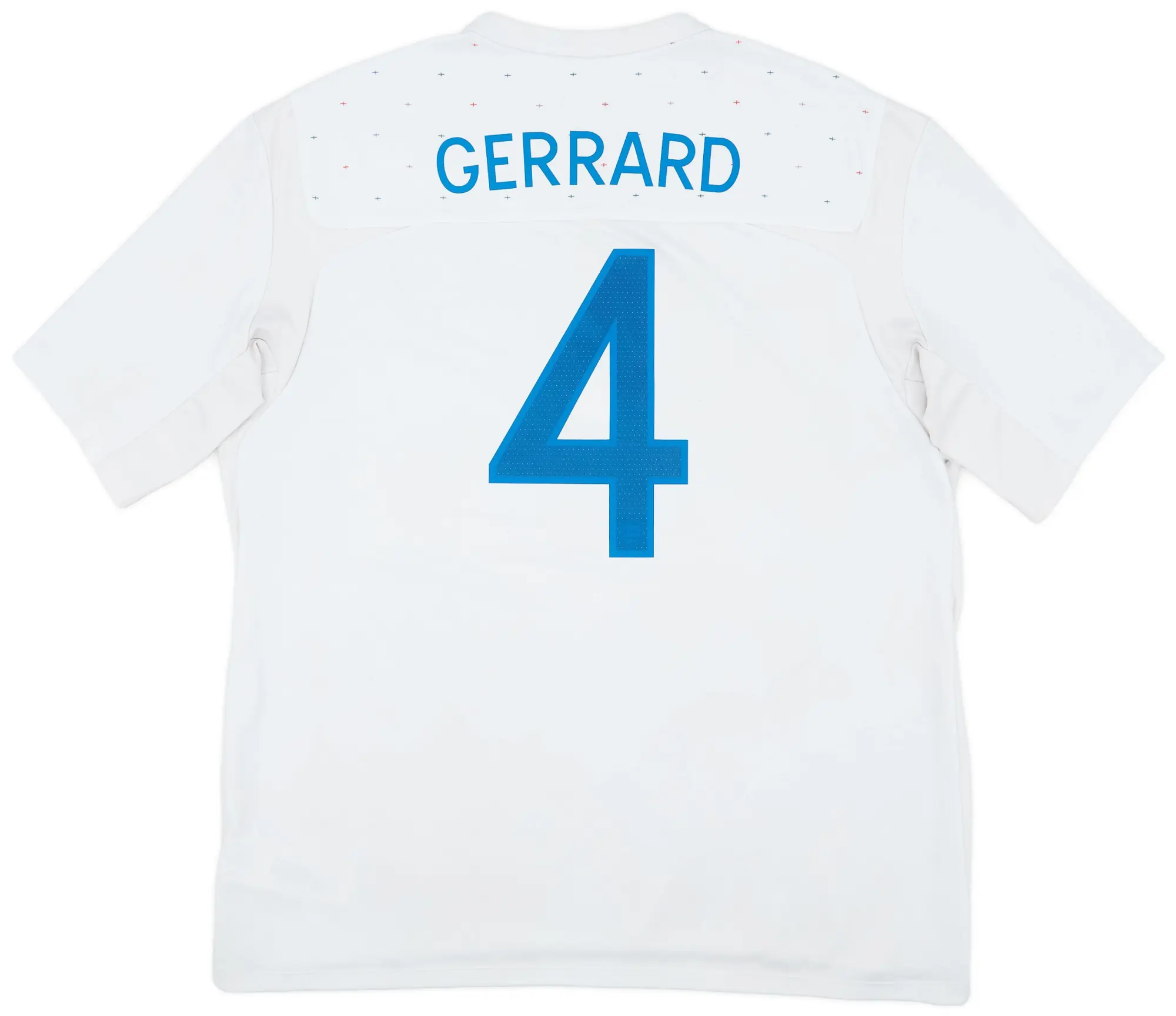 Umbro 2010-11 England Home Shirt Gerrard #4 - 6/10 - (XXL)