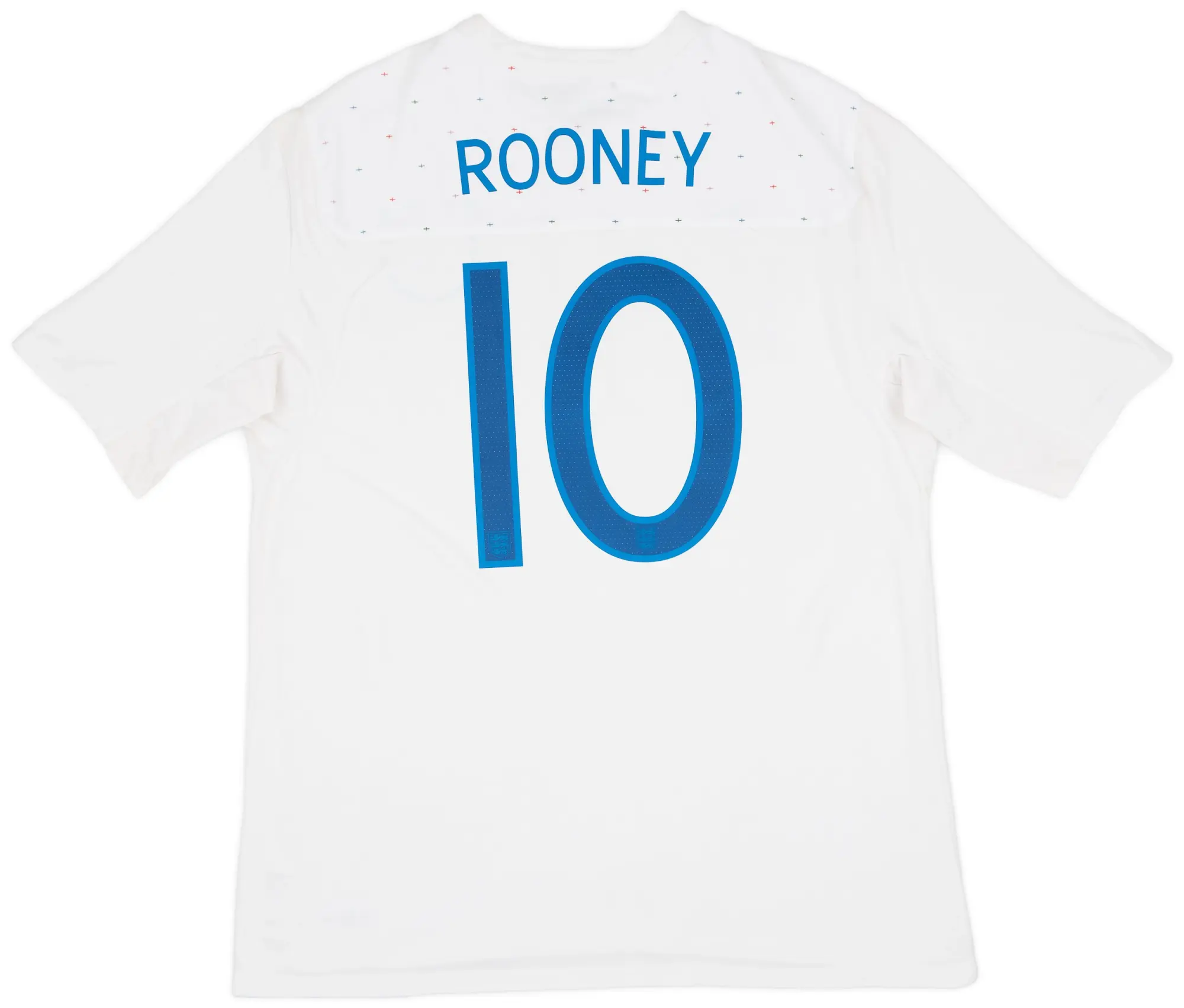 Umbro 2010-11 England Home Shirt Rooney #10 - 8/10 - (XL)