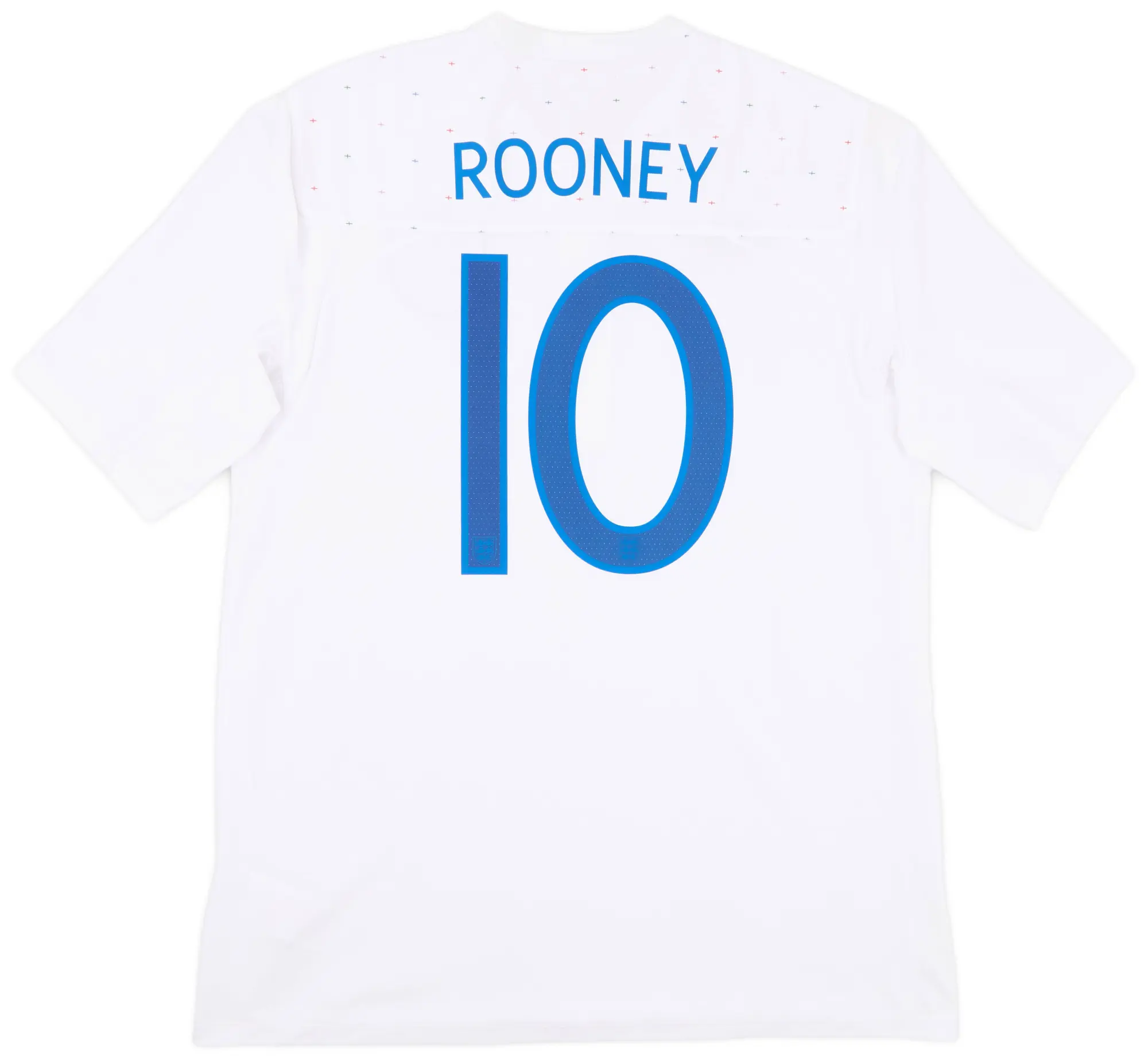 Umbro 2010-11 England Home Shirt Rooney #10 - 9/10 - (L)