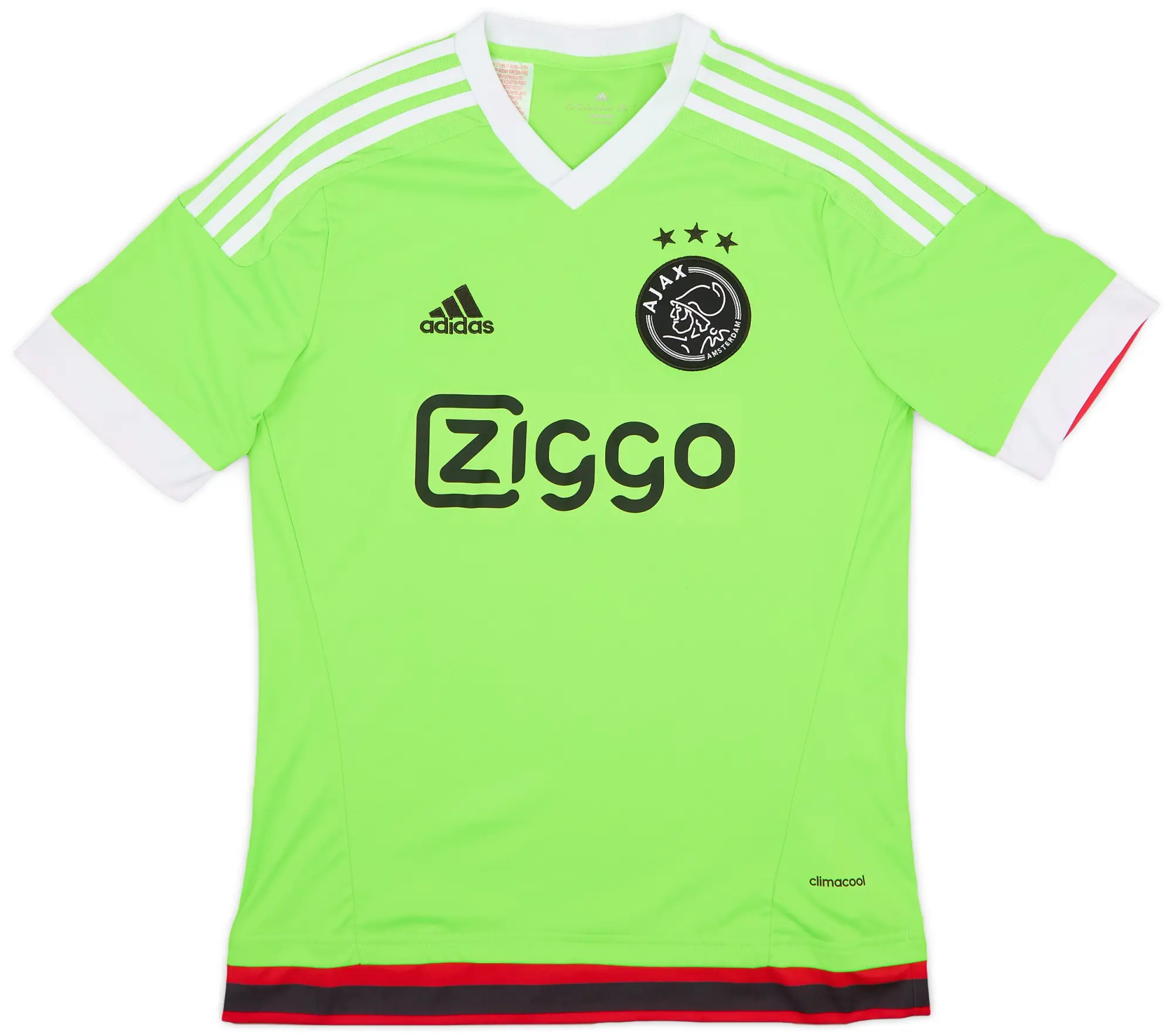 adidas 2015-16 Ajax Away Shirt - 9/10 - (XL.Boys)