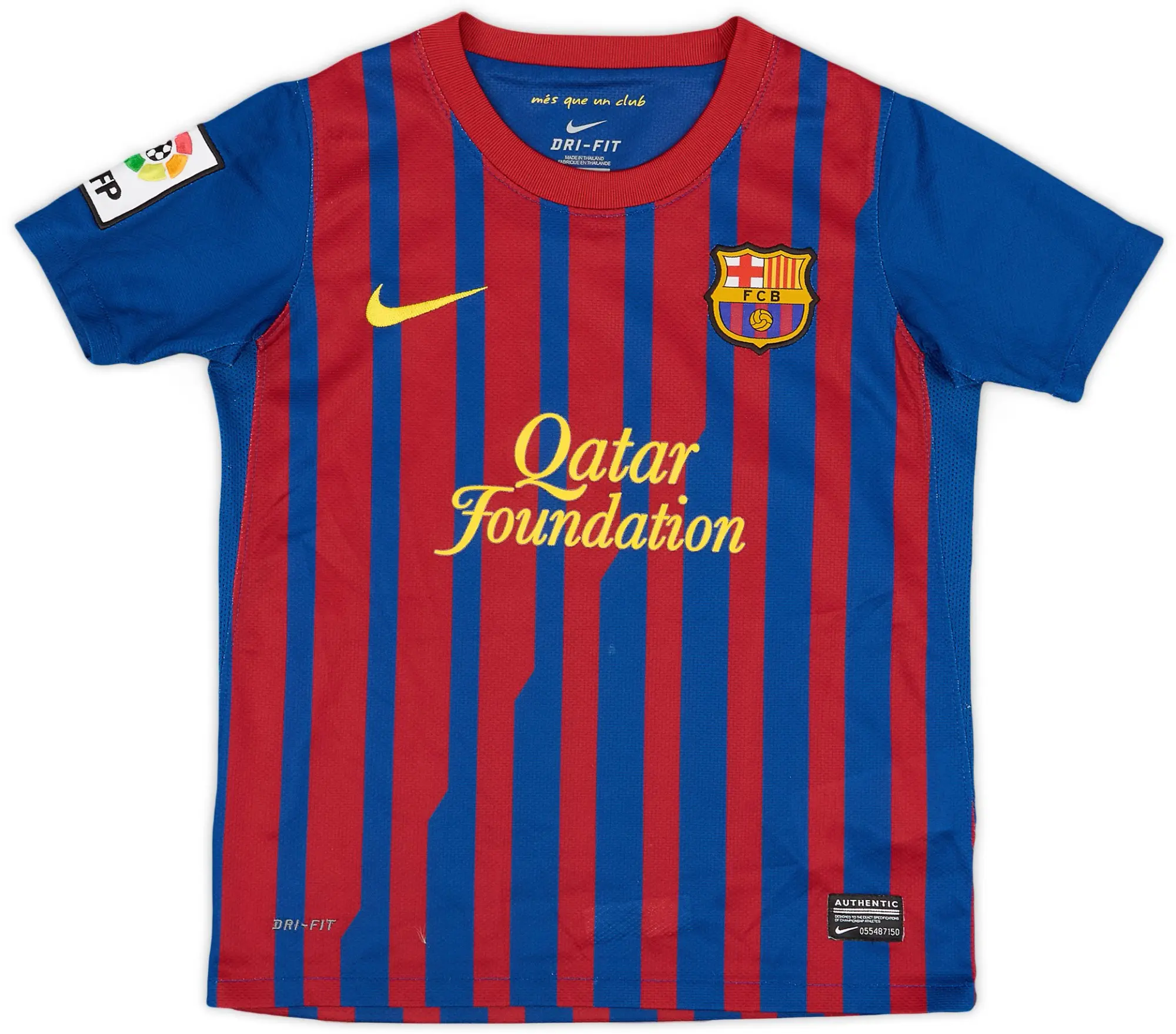 Nike 2011-12 Barcelona Home Shirt - 7/10 - (XS.Boys)