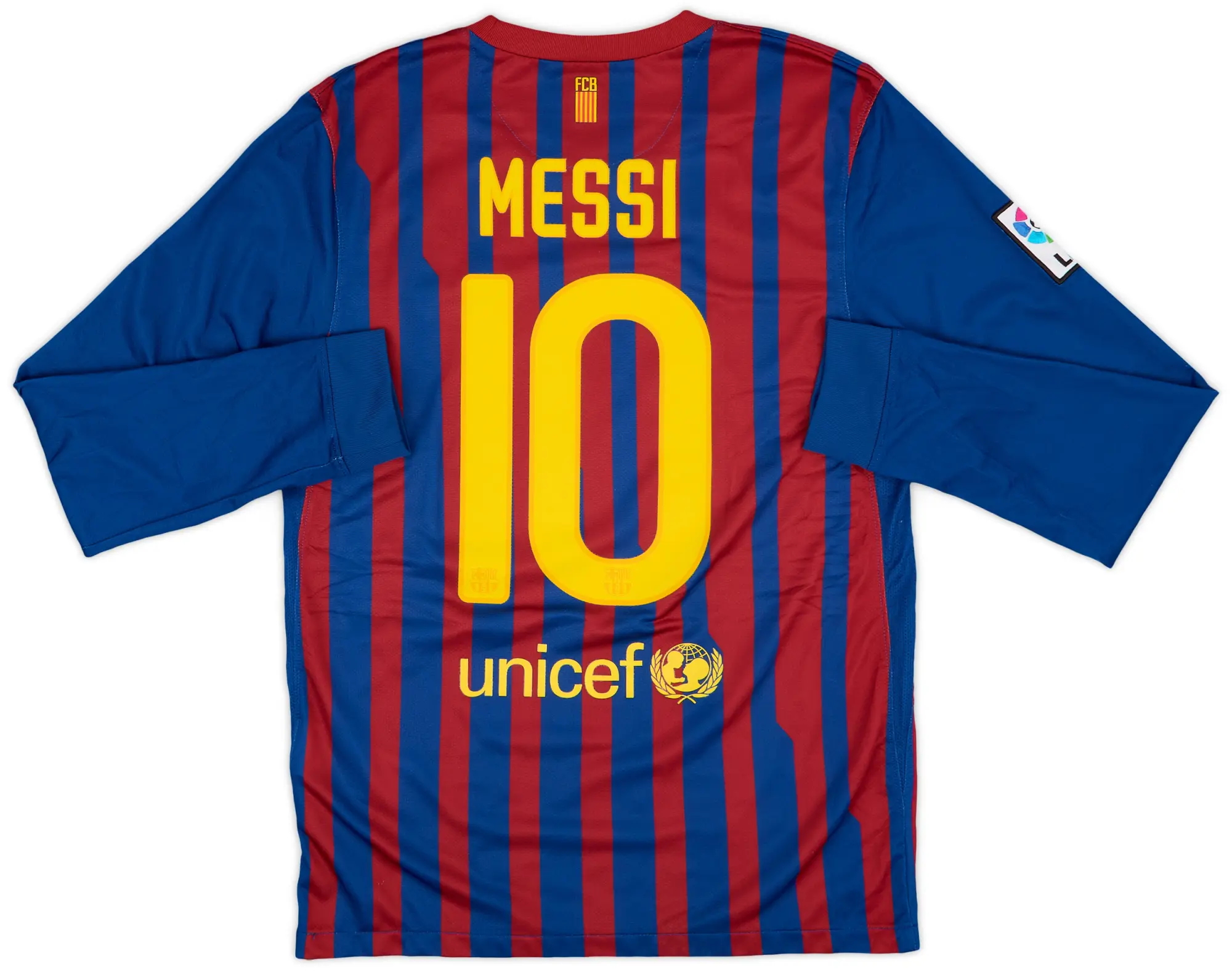 Nike 2011-12 Barcelona Home Shirt - 7/10 - (XS.Boys)