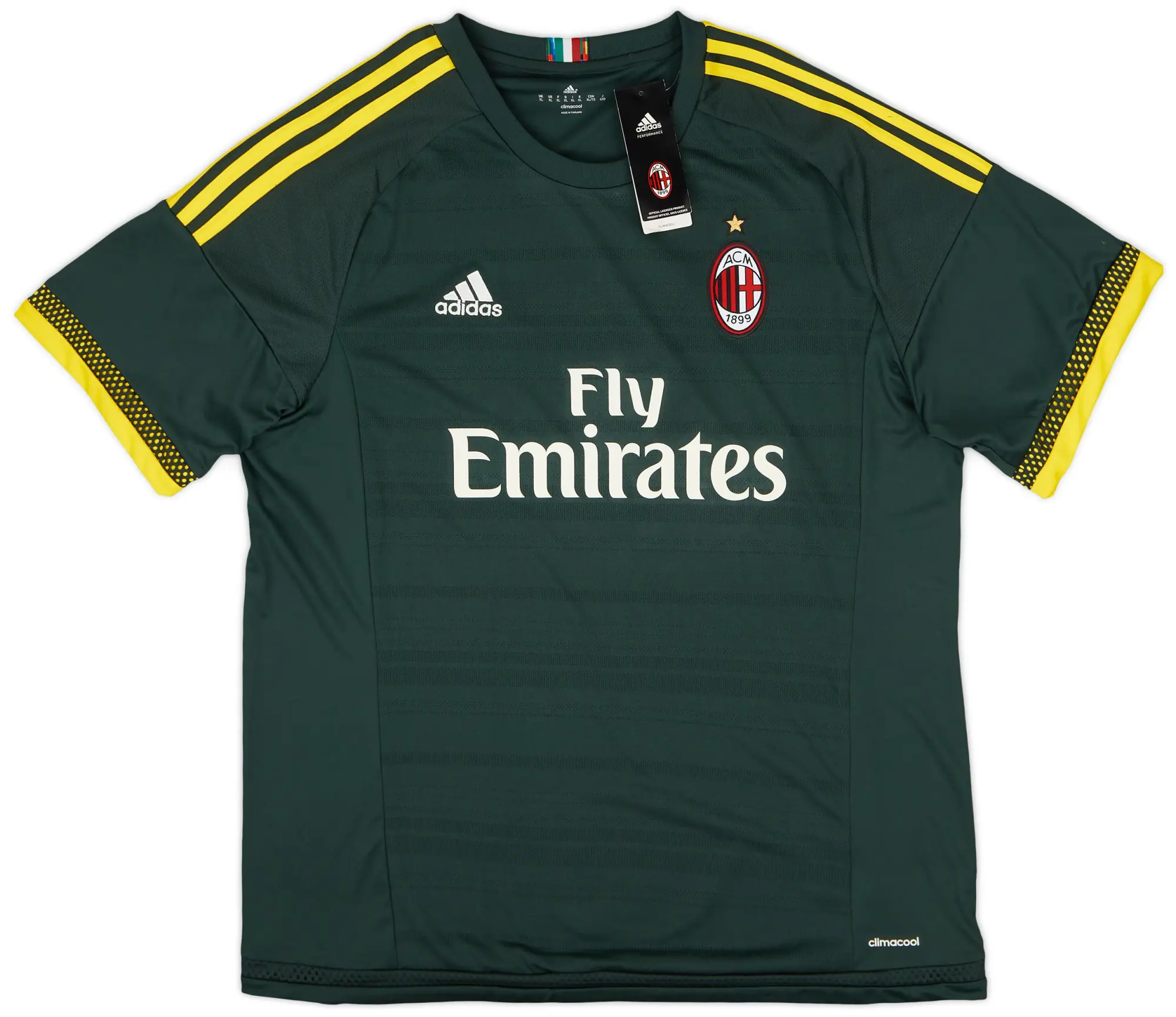 adidas 2015-16 AC Milan Third Shirt (XL)