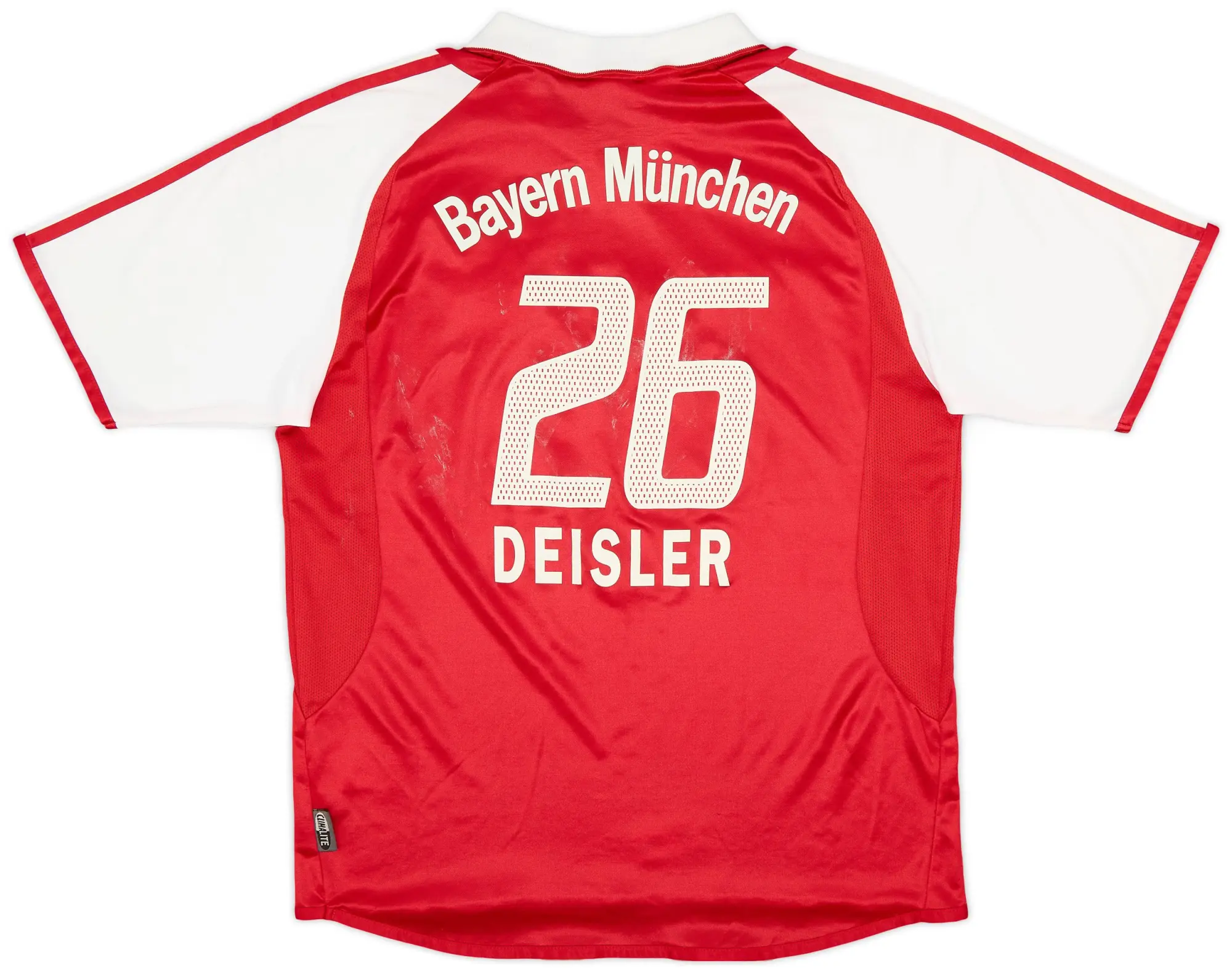 adidas 2003-04 Bayern Munich Home Shirt Deisler #26 - 5/10 - (XL.Boys)