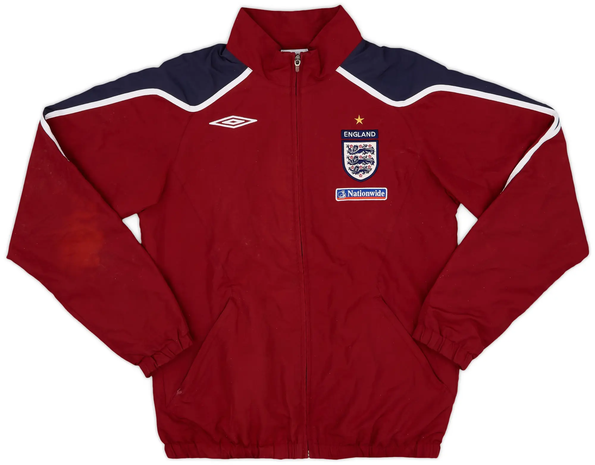 2007-09 England Umbro Track Jacket - 6/10 - (S)