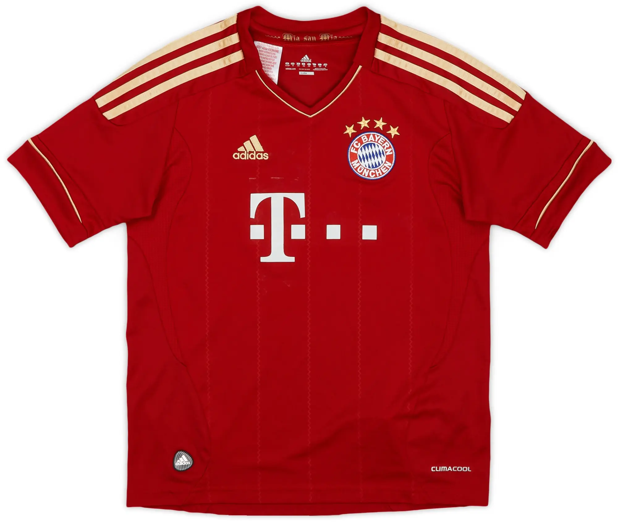 adidas 2011-13 Bayern Munich Home Shirt - 5/10 - (M.Boys)