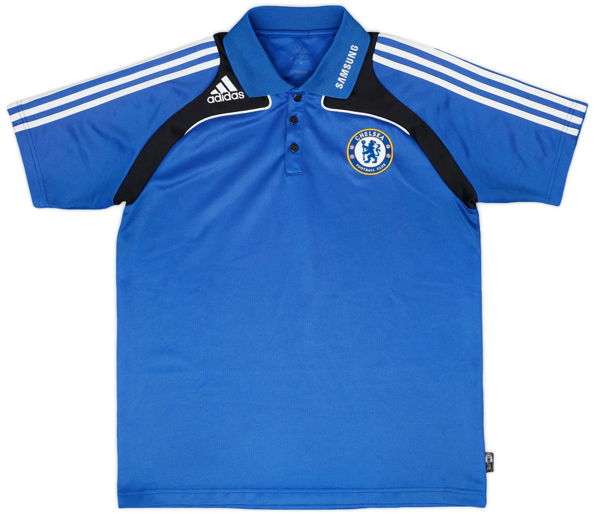 2008-09 Chelsea adidas Polo Shirt - 8/10 - (L)